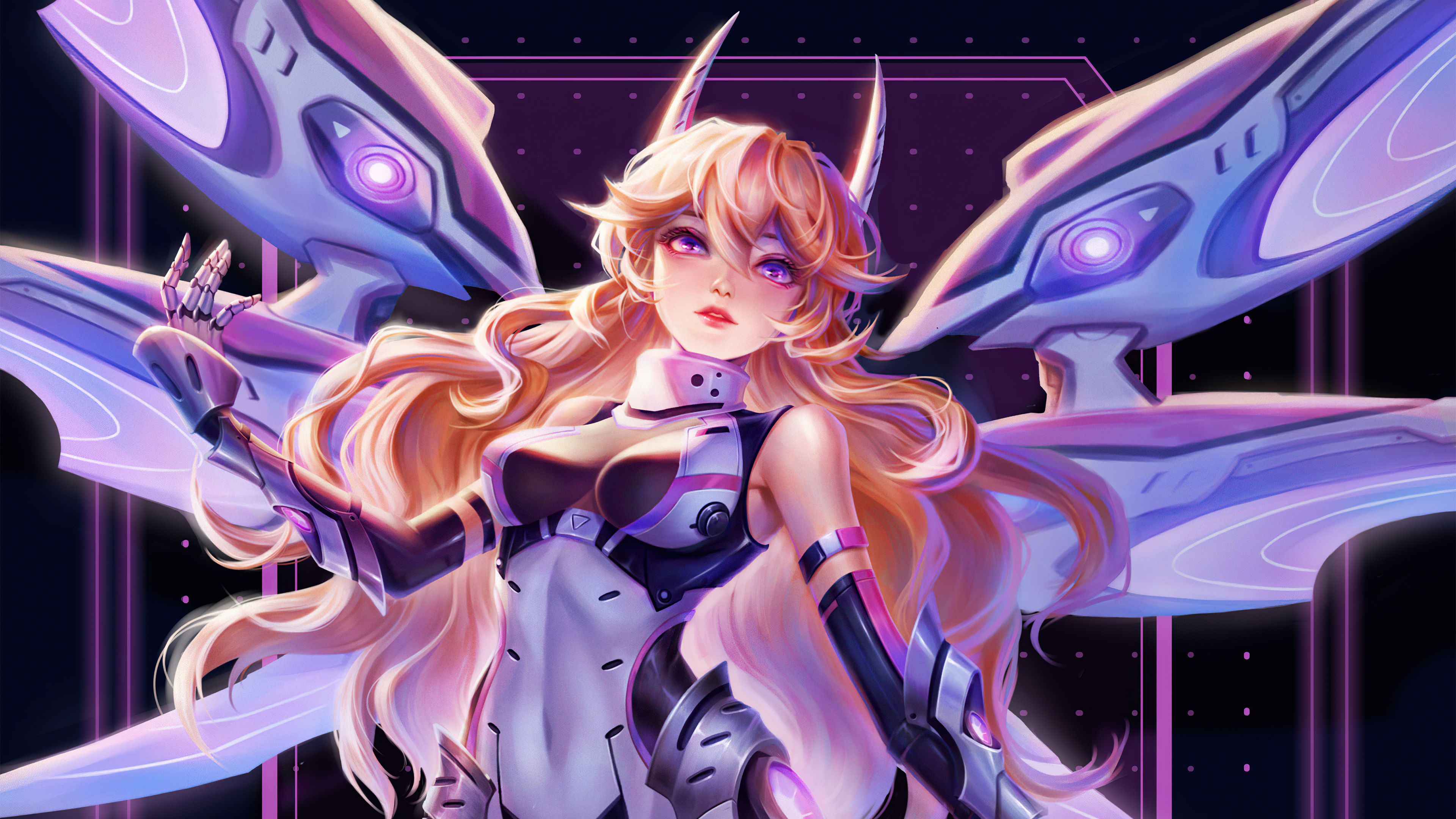 3840x2160 Fan Art Lauriel Aov Cybercore Wallpaper, HD Artist Wallpaper, 4k Wallpaper , Image, Background, Photos and Picture