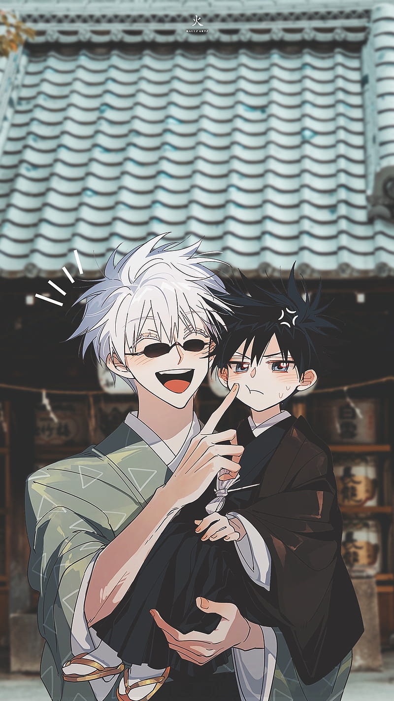 800x1422 HD cute gojo wallpaper