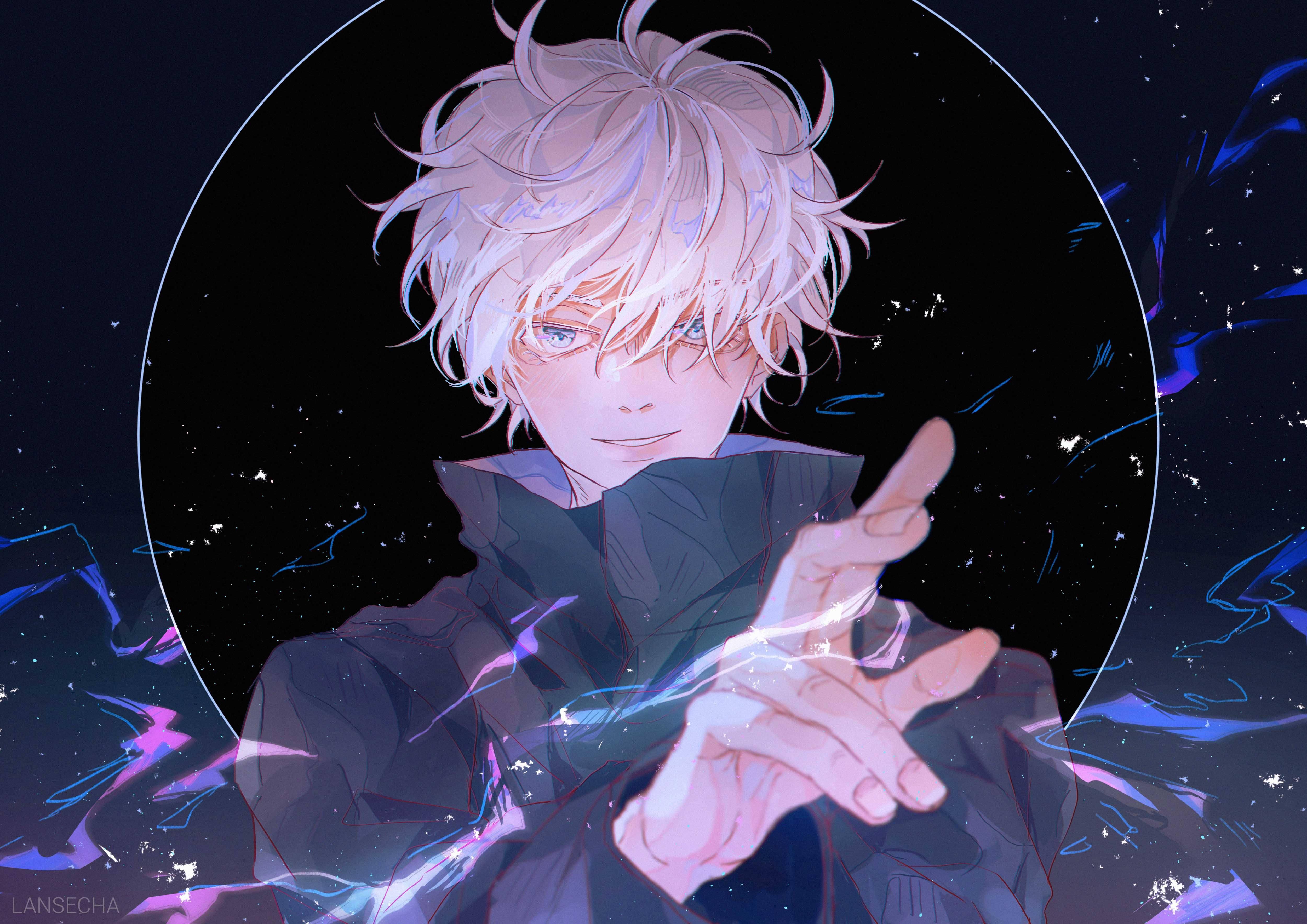 5000x3535 Cute Fan Art Of Gojo Satoru