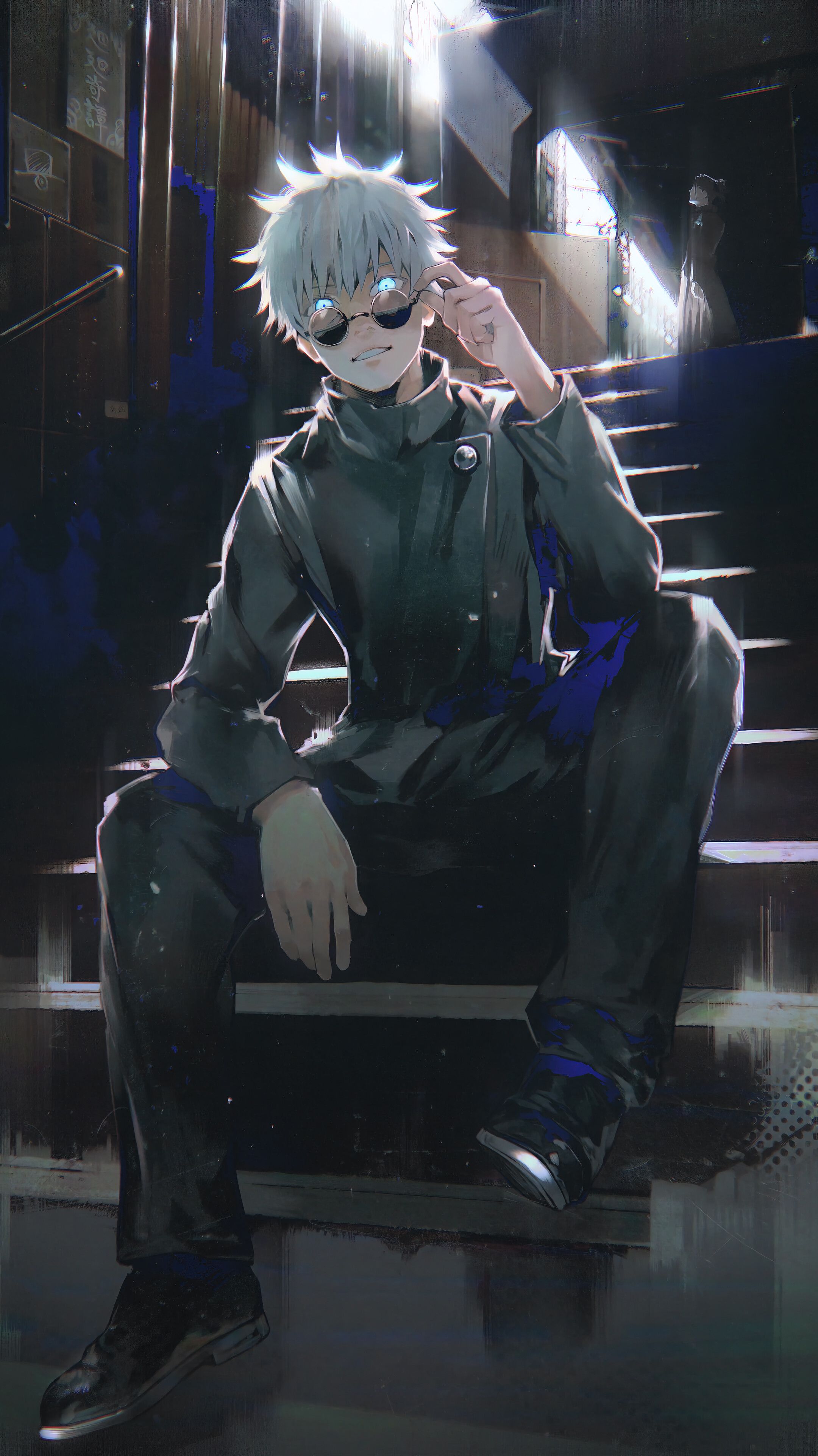 2160x3840 Satoru Gojo Jujutsu Kaisen Wallpaper iPhone Phone 4K e