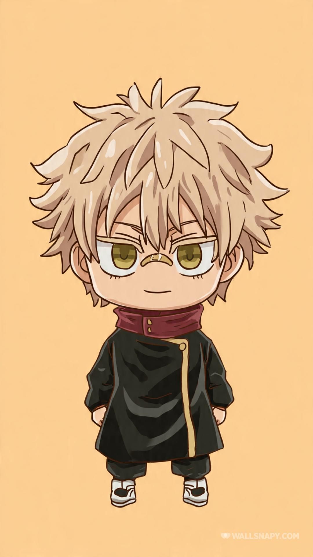 1080x1920 Gojo satoru chibi cute minimal jujutsu kaisen wallpaper