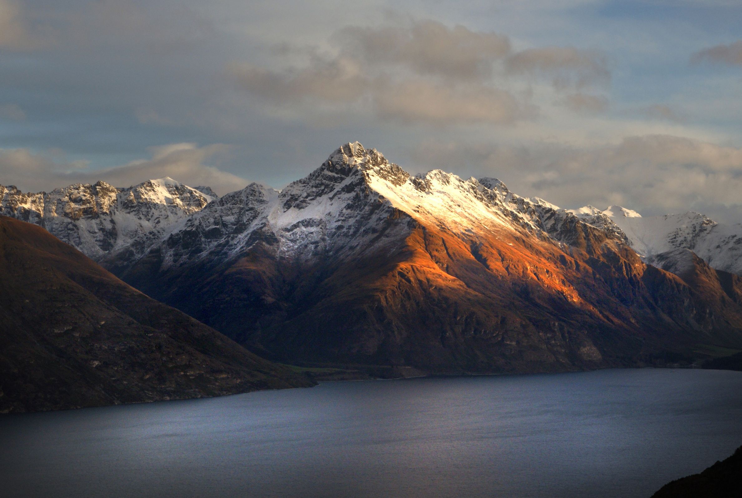 2377x1596 winter, Snow, New, Zealand, Walter, Peak, Queenstown, Mountain Wallpaper HD / Desktop and Mobile Background