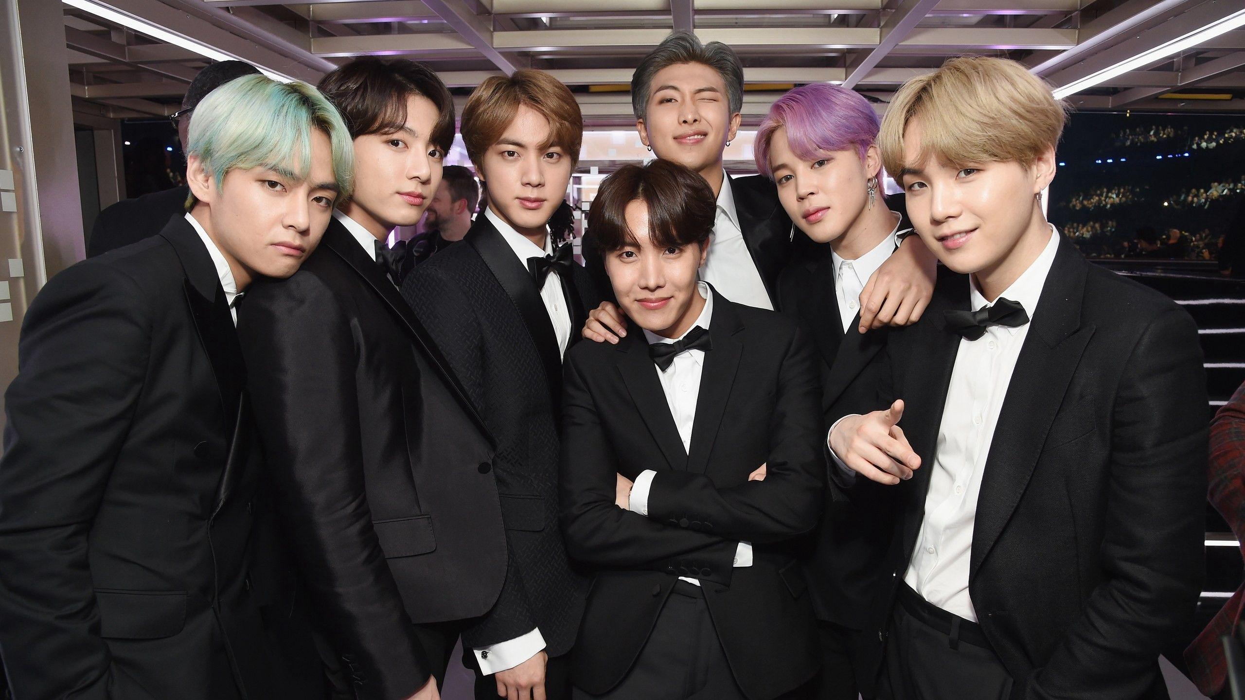 2560x1440 The Grammy's Shutout of BTS