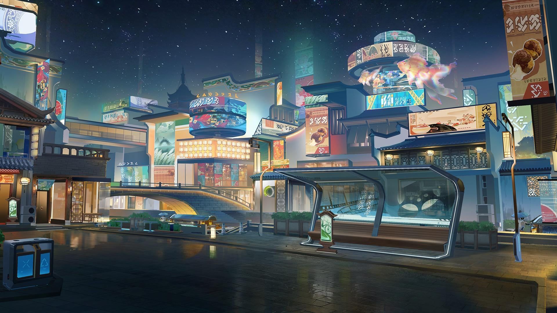 1920x1080 Planarcadia Water Reflection : R HonkaiStarRail_leaks