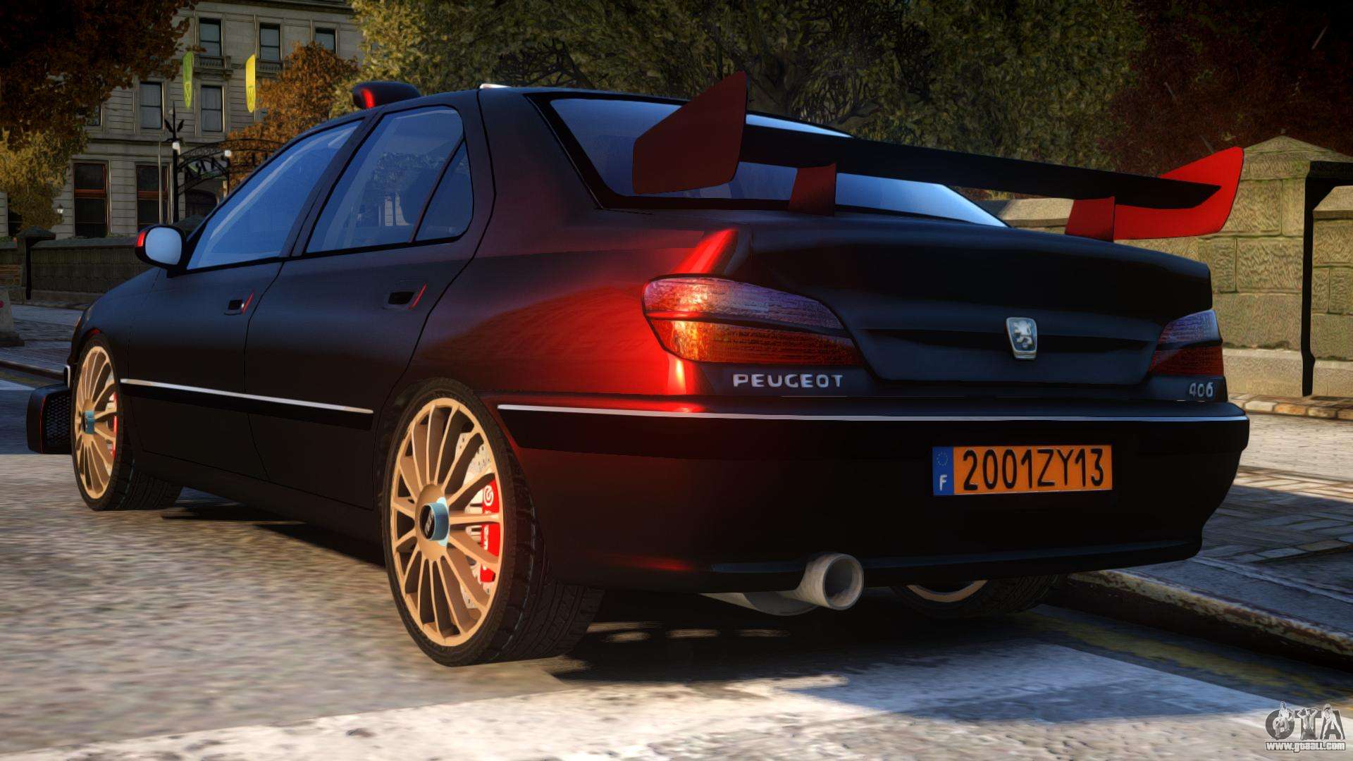 1920x1080 Peugeot 406 Taxi 2 Final for GTA