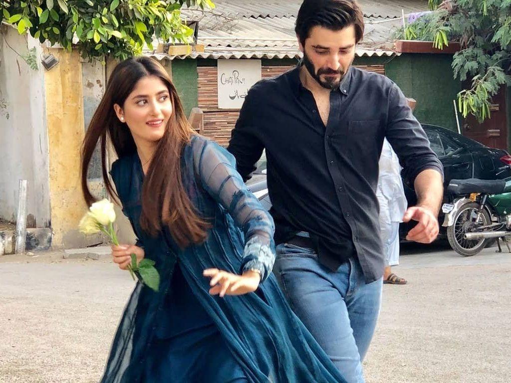 1024x768 Sajal Aly, Hamza Ali .