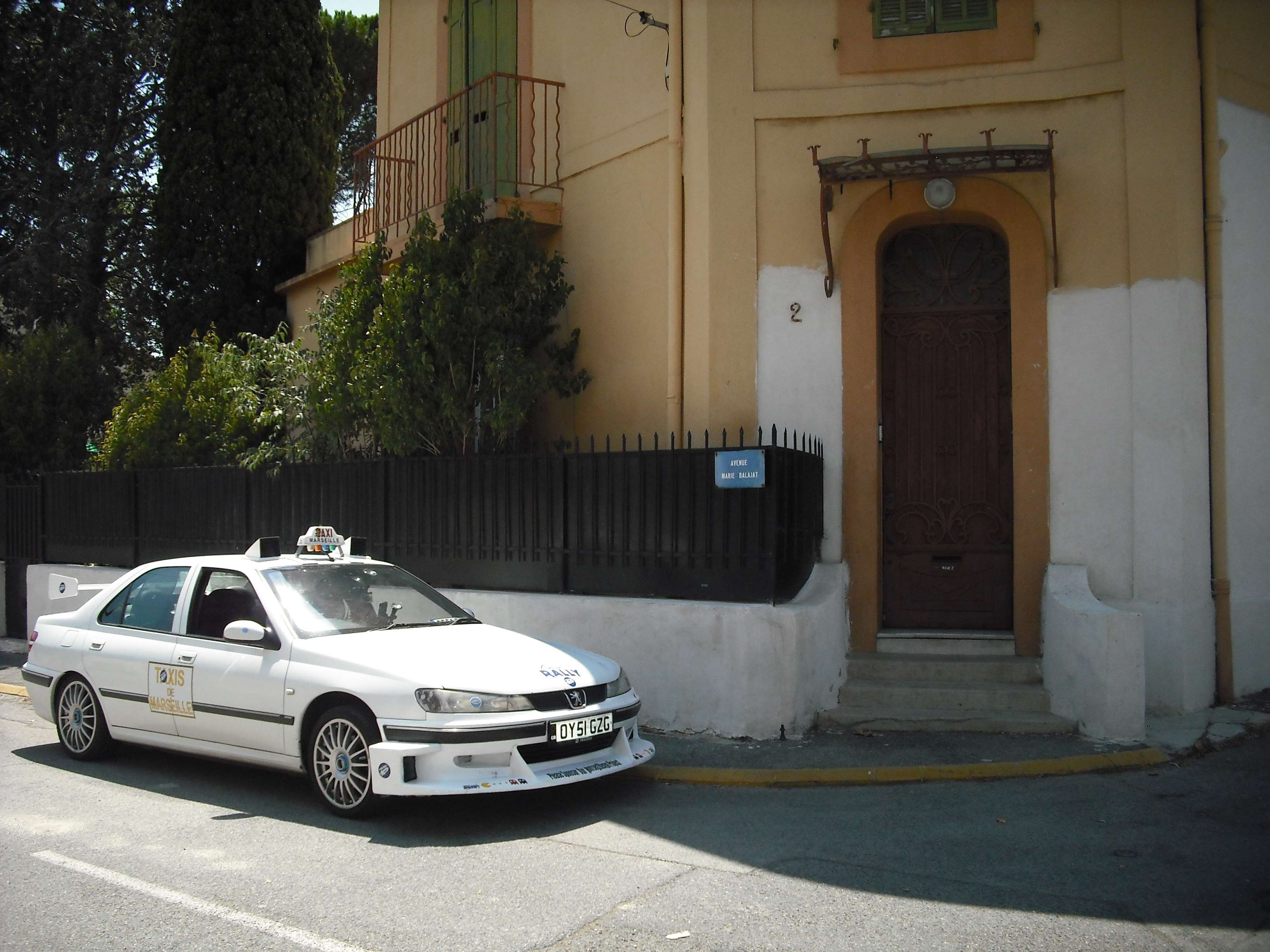 3264x2448 taxi marseille peugeot 406