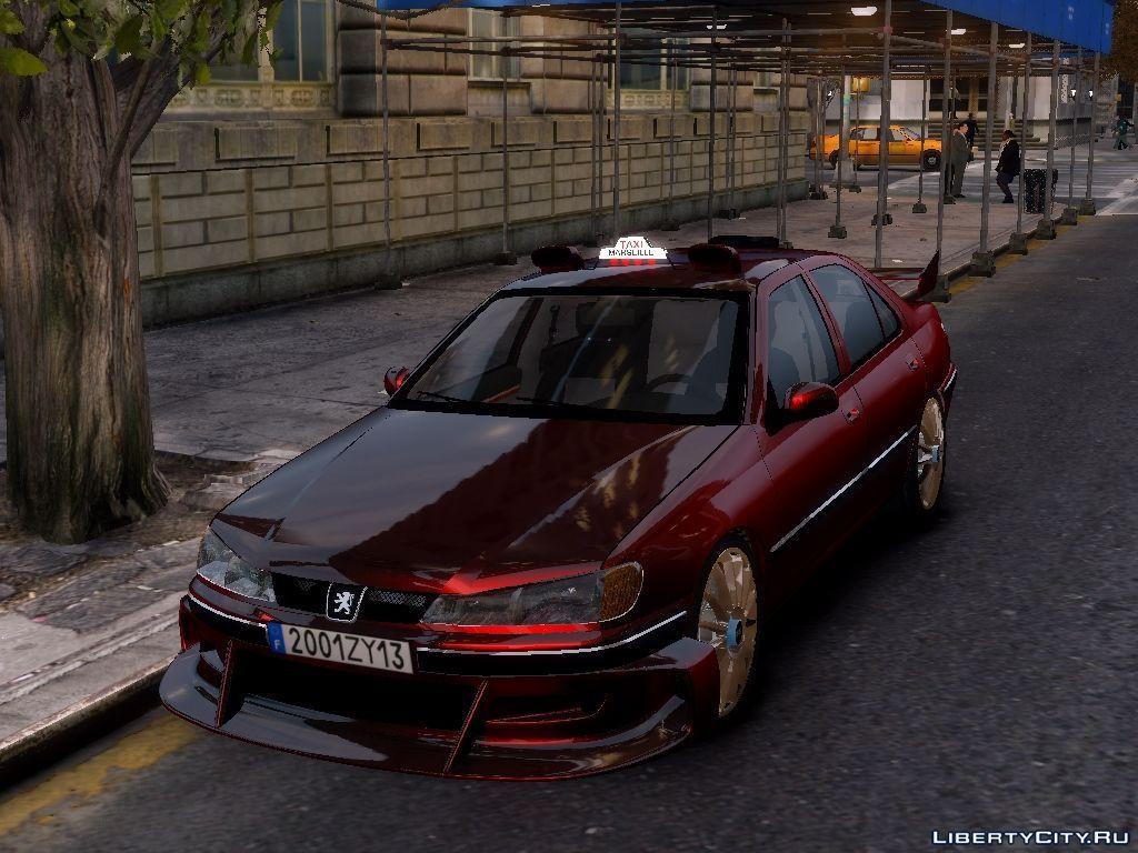 1024x768 Peugeot 406 Taxi 2 Final for GTA