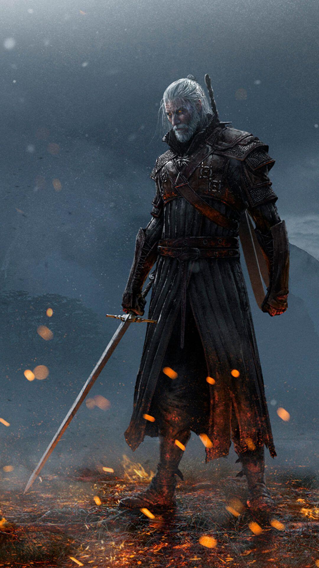 1080x1920 The Witcher Wallpaper phone background .com