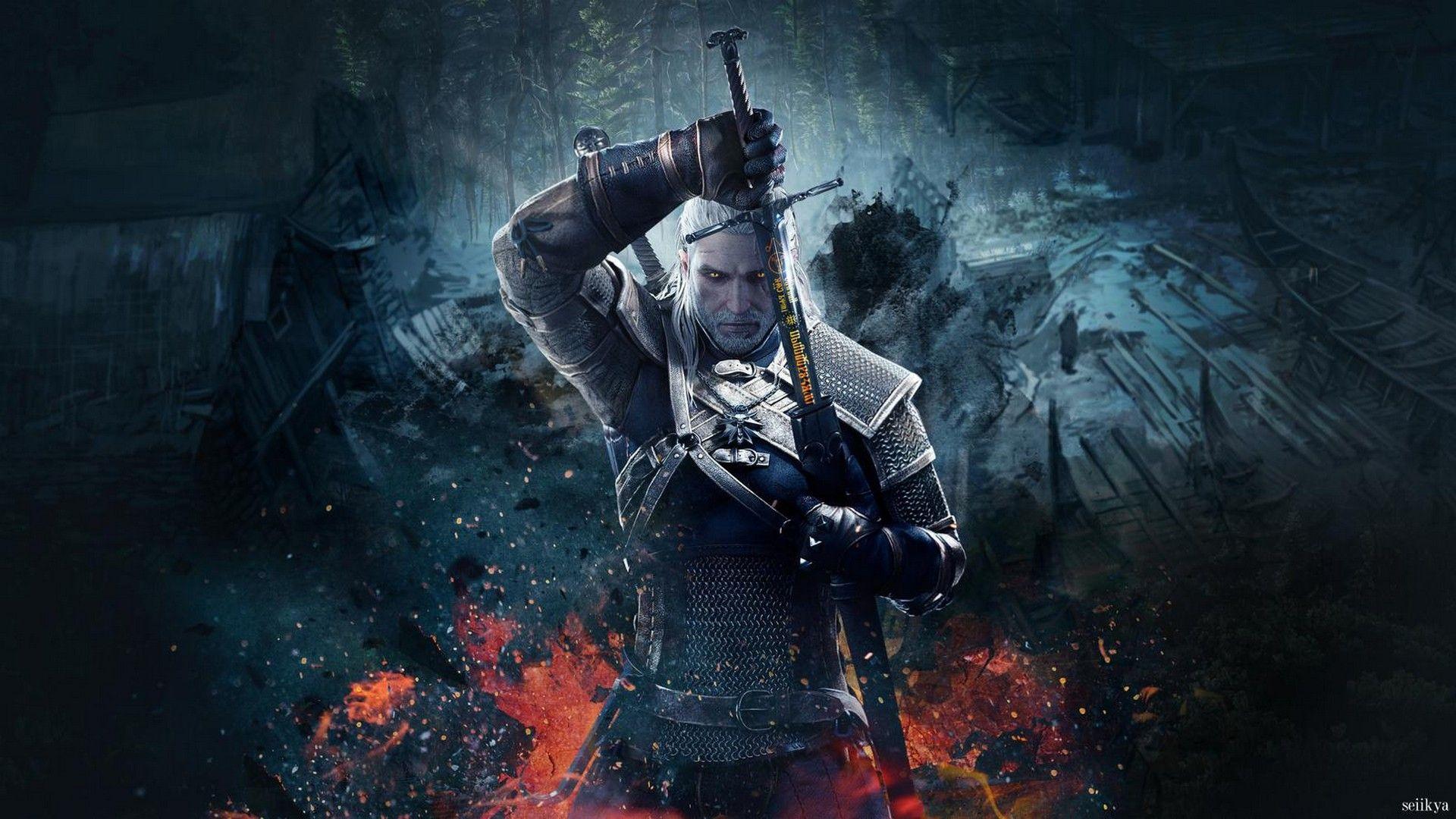 1920x1080 The Witcher HD Wallpaper Live .