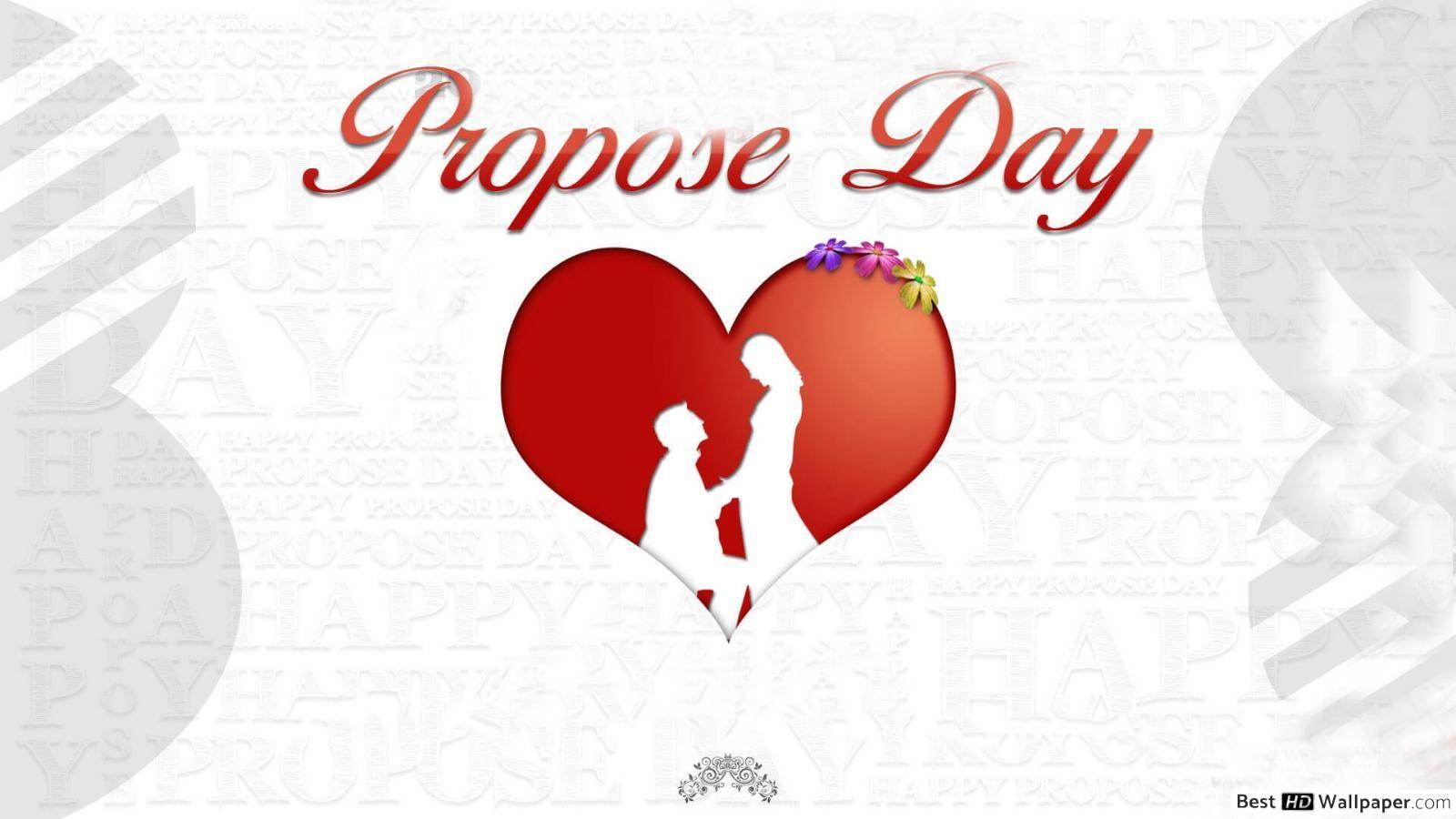1600x900 Propose day HD wallpaper