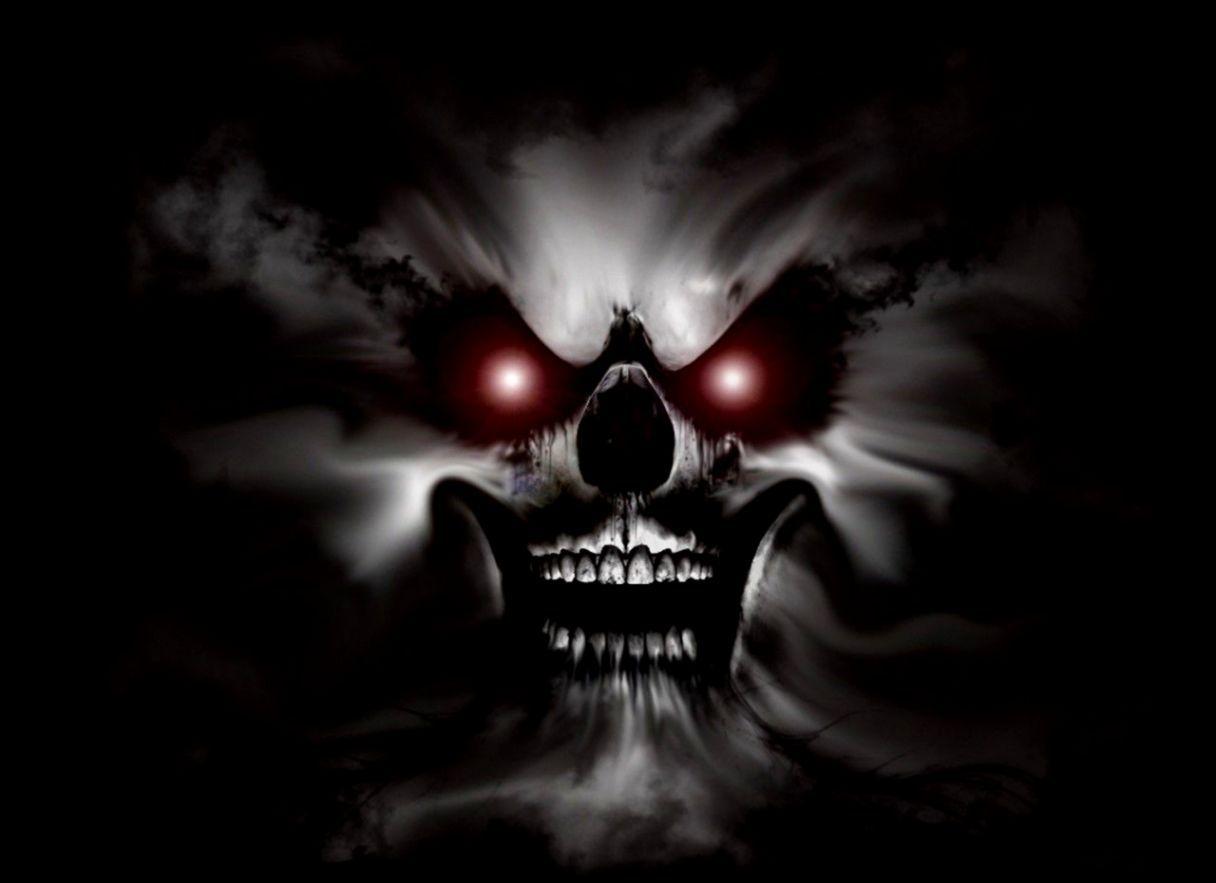 1216x883 Skull Smoking HD Wallpaper