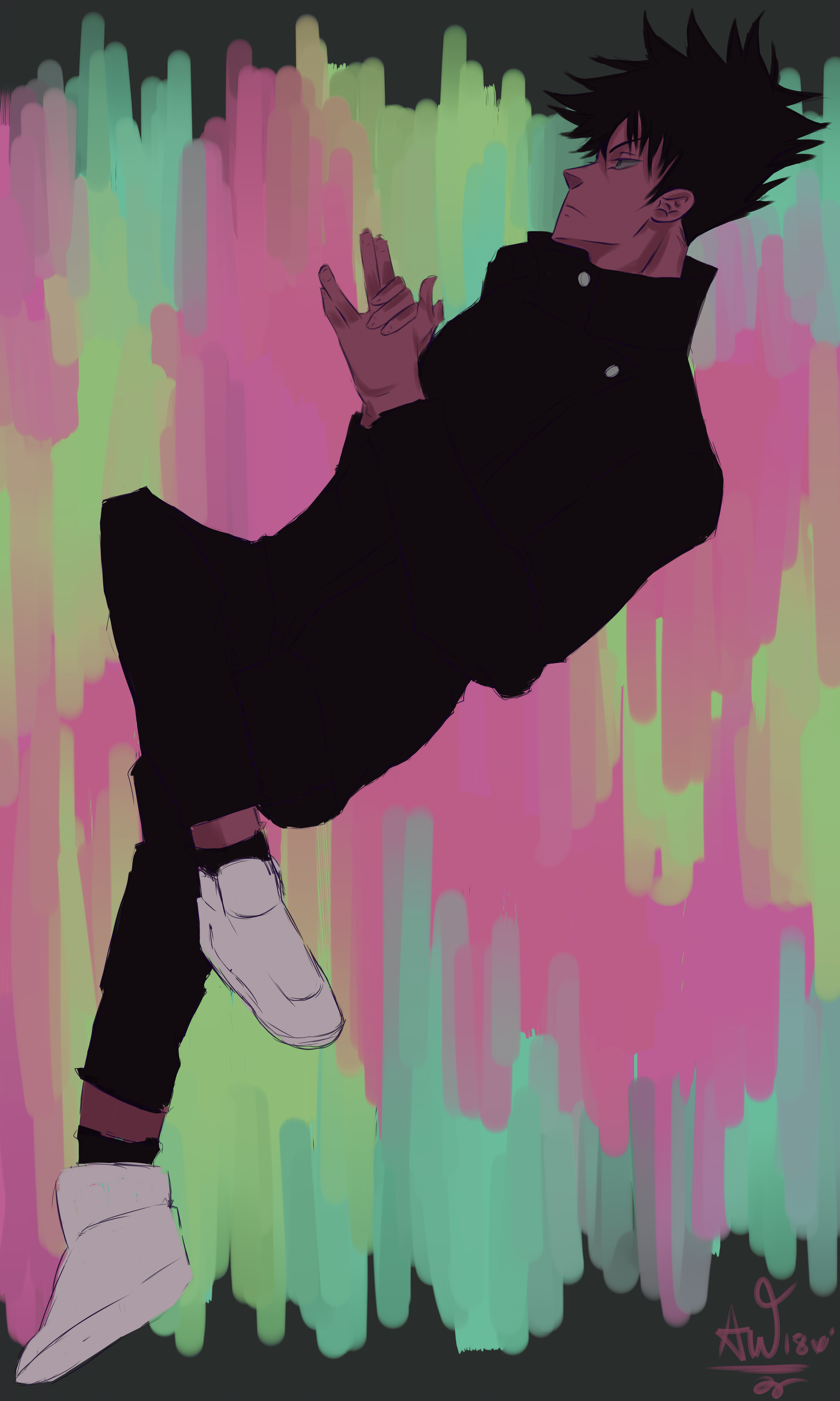 4500x7500 Megumi Fushiguro Wallpaper .