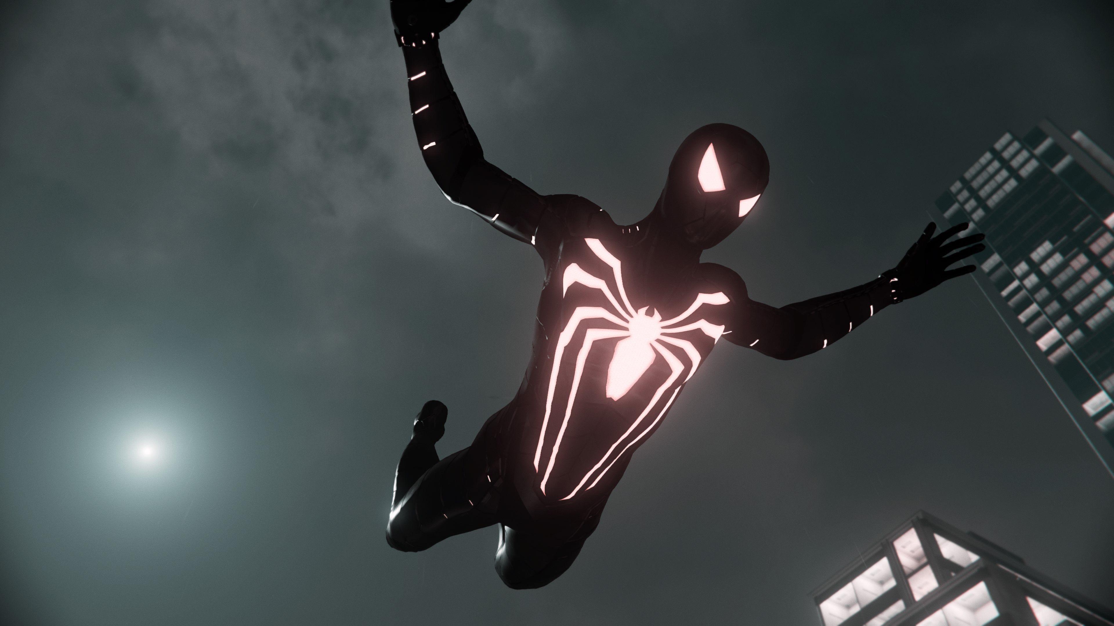 3840x2160 Spider Man Armour Mk 2 Suit 4k .