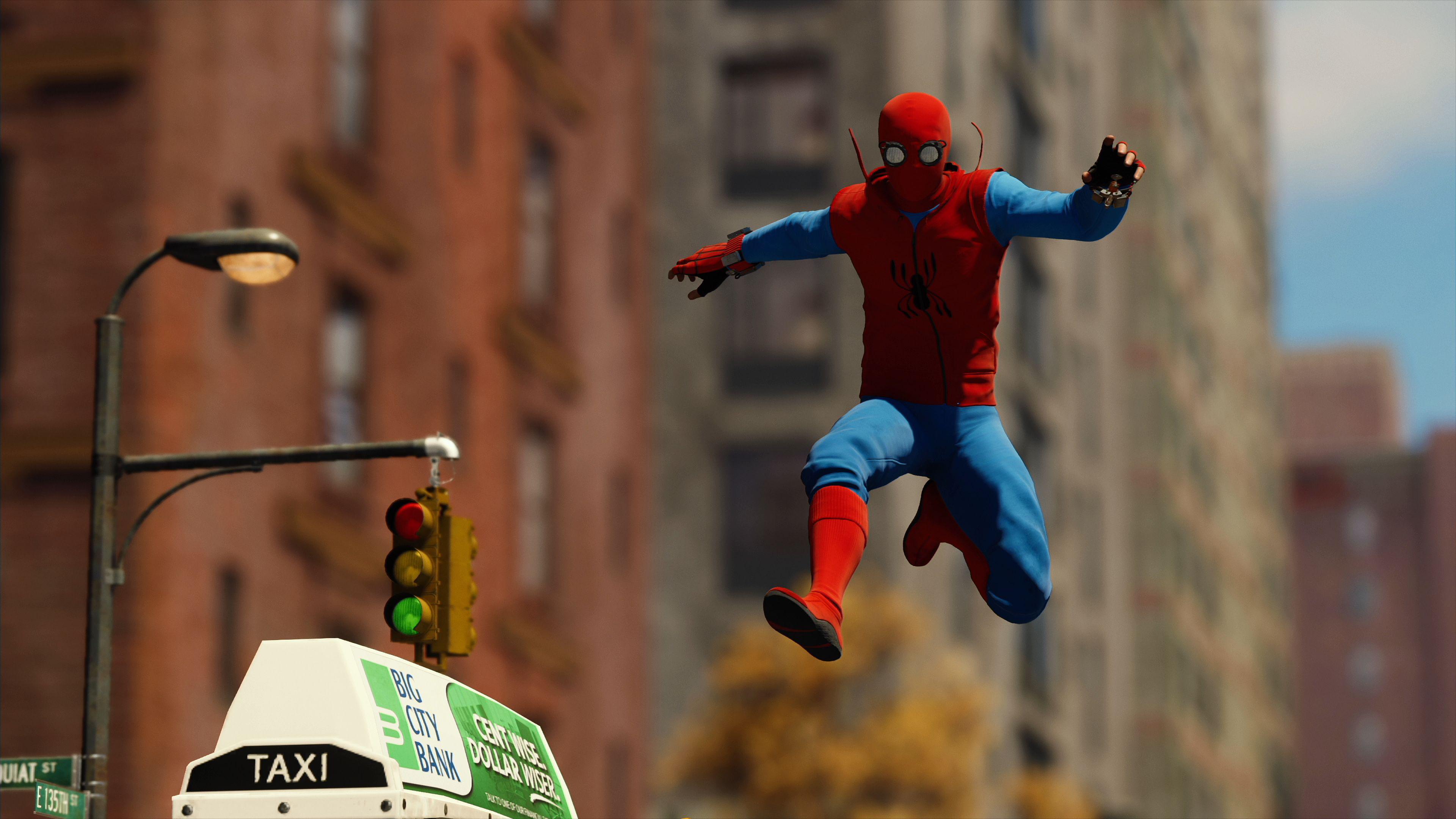 3840x2160 Spiderman Ps4 Homecoming Suit .