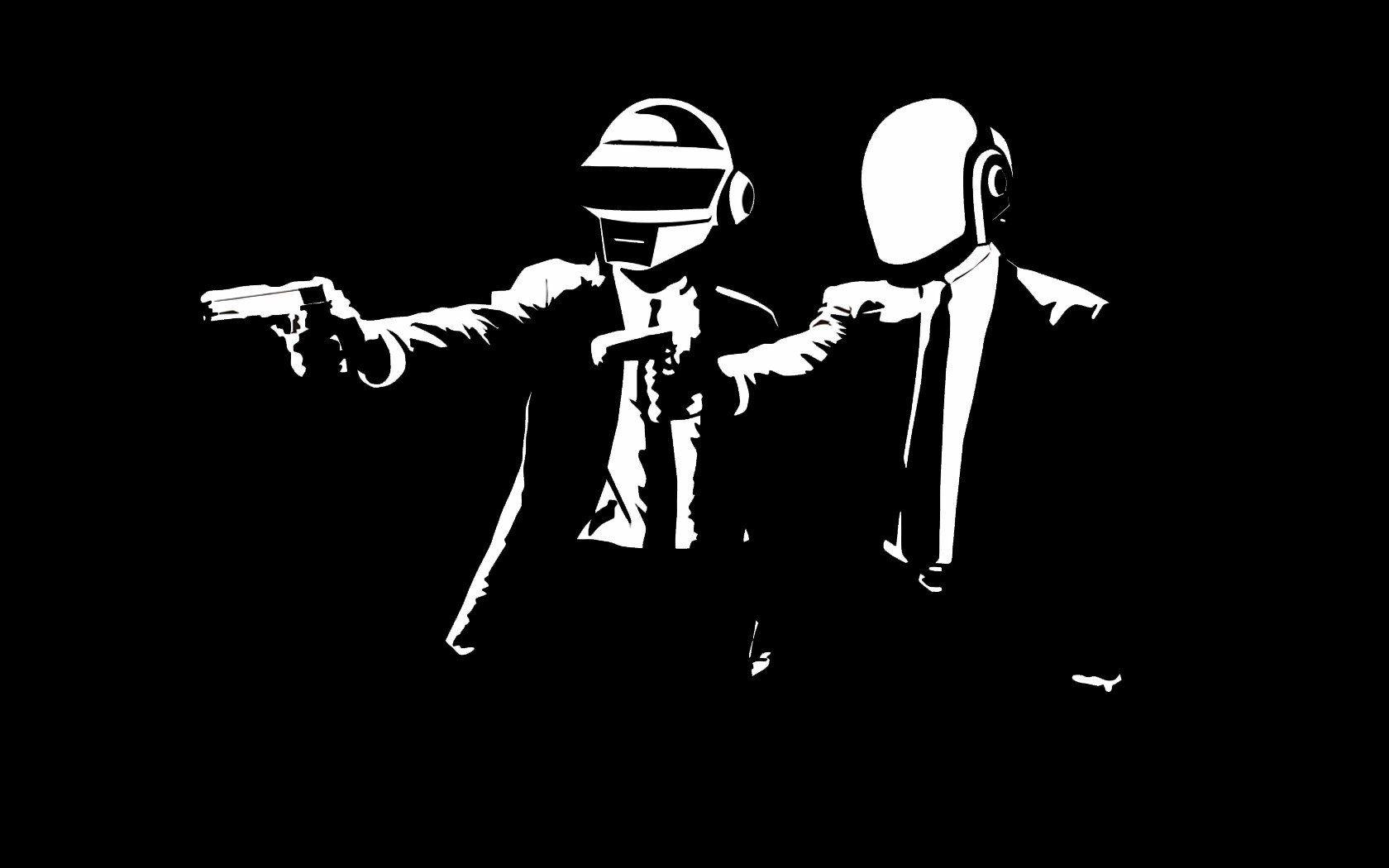 1680x1050 Pulp Fiction, Pulp Fiction (parody), Daft Punk HD Wallpaper / Desktop and Mobile Image & Photo