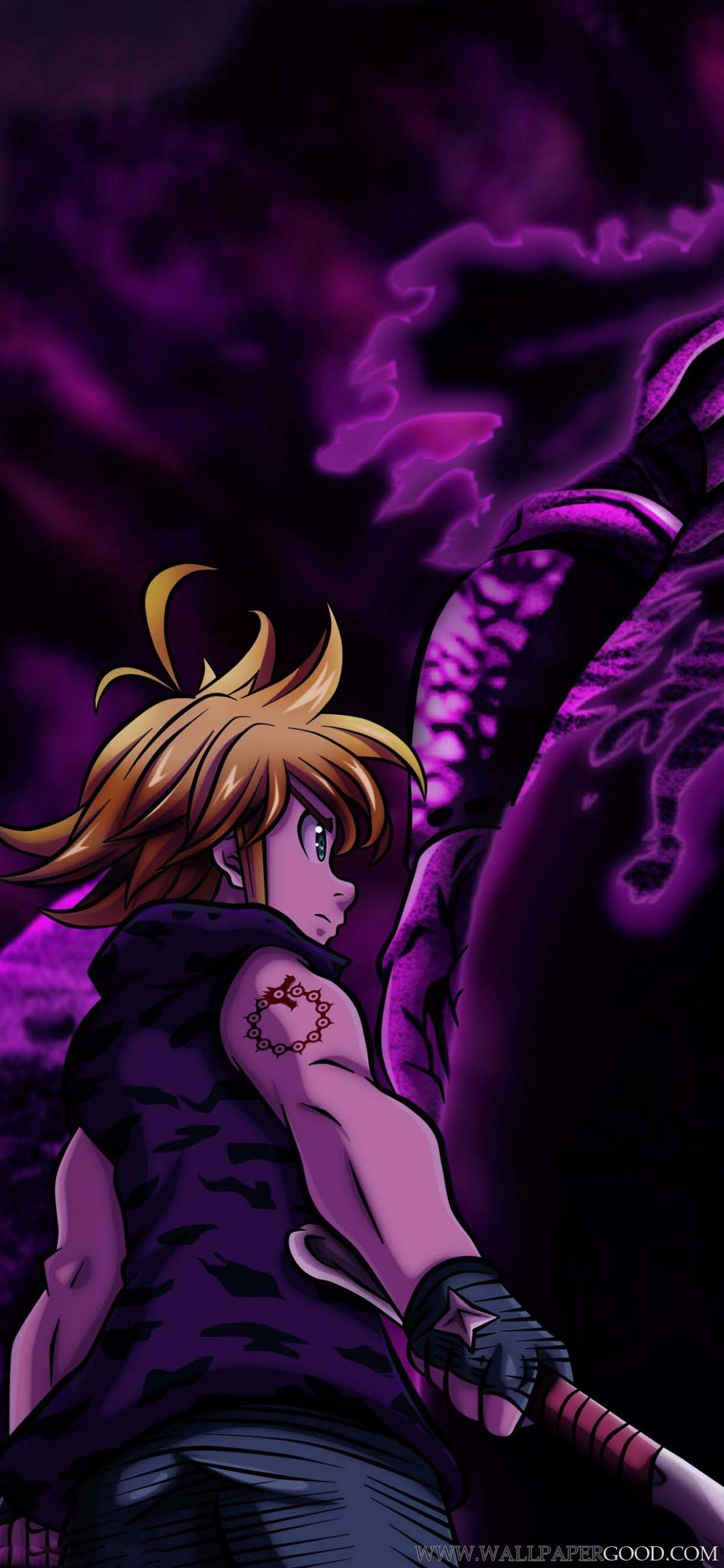 1205x2609 The Seven Deadly Sins Wallpaper For iphone