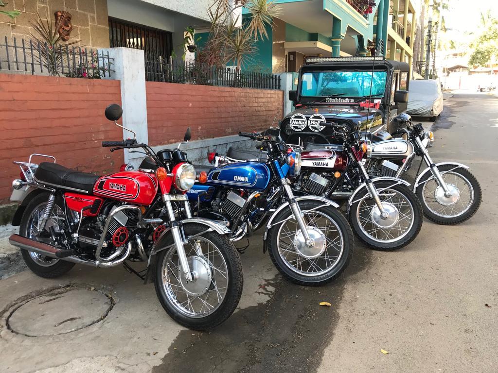 1024x768 All four Yamaha RD350s from this IAB