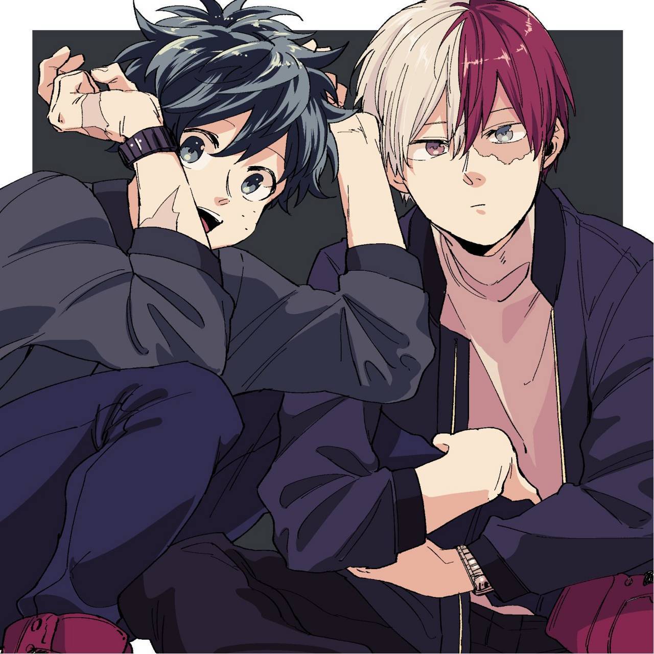 1280x1280 Wallpaper Of Deku And Todoroki .novocom.top