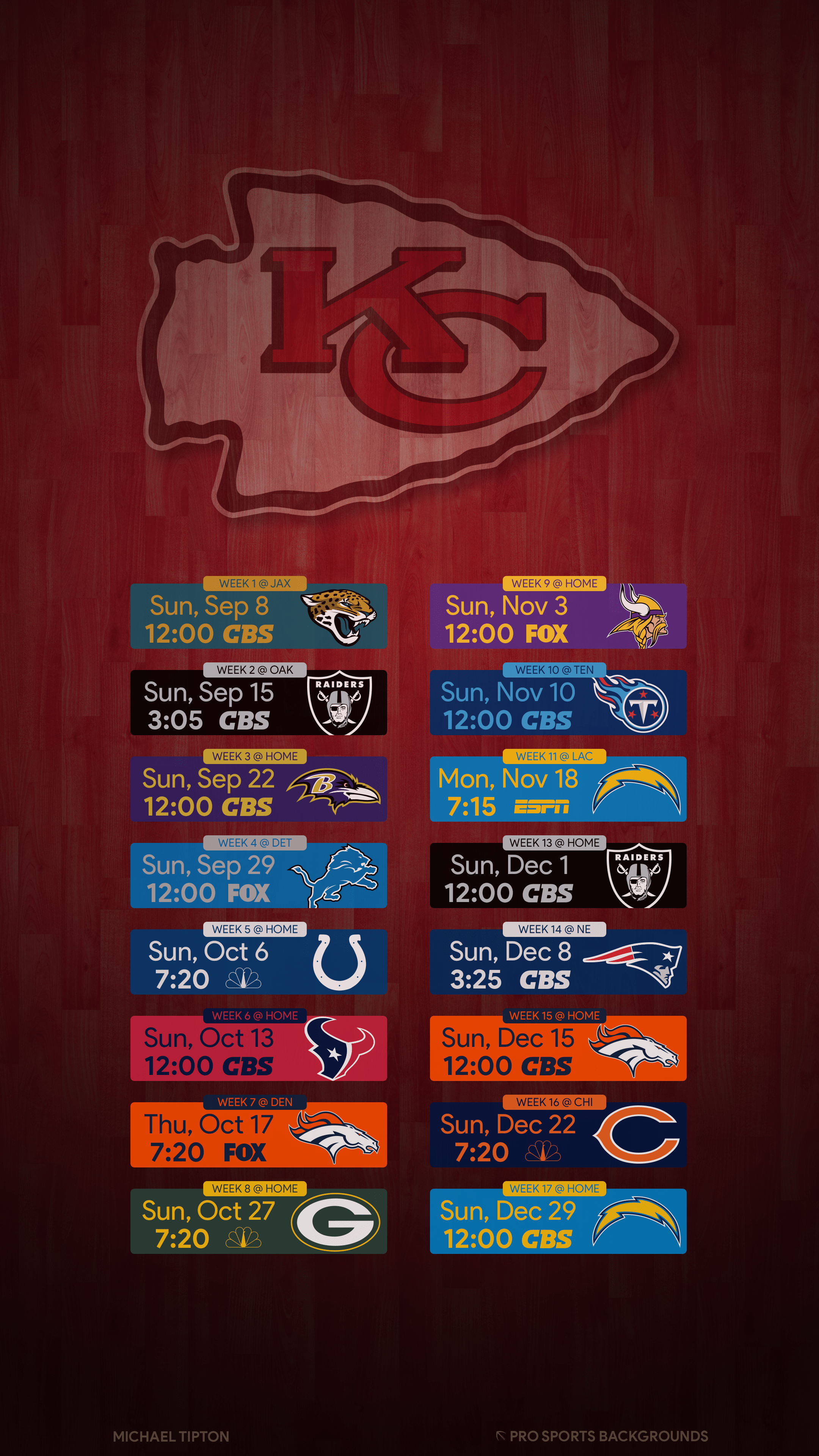 2160x3840 Kansas City Chiefs