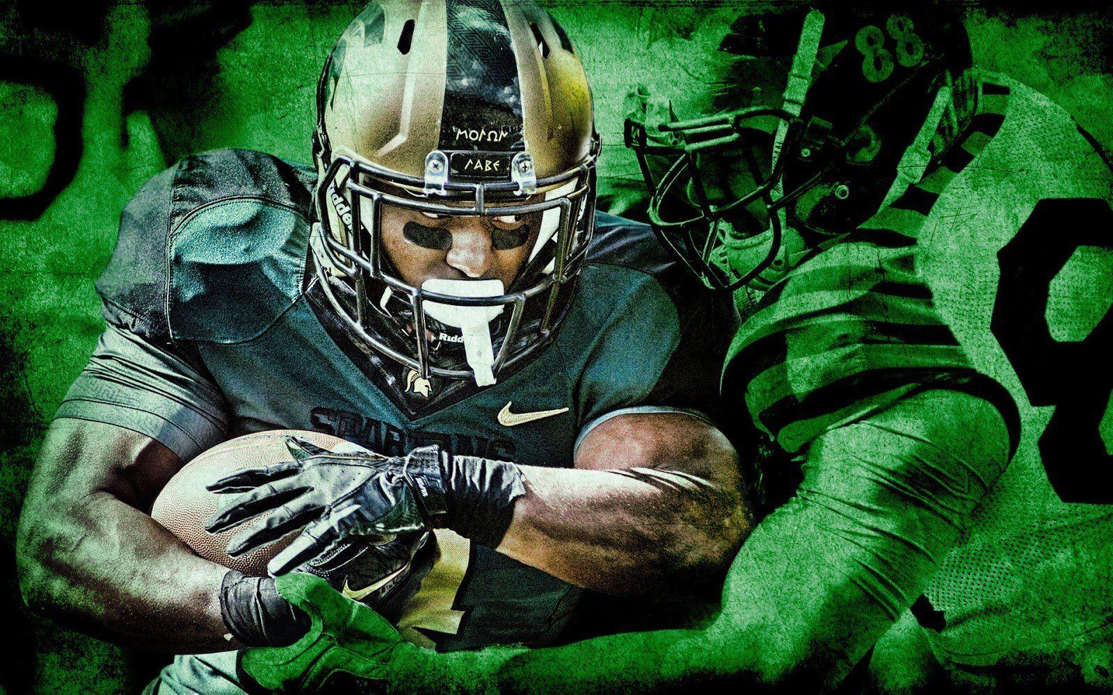 1600x1000 MSU Spartans Football Wallpaper .