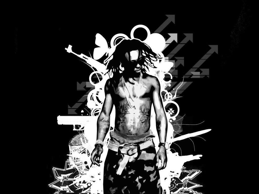 1024x768 hiphop logos. Oh yes, this is the first single from Lil wayne's