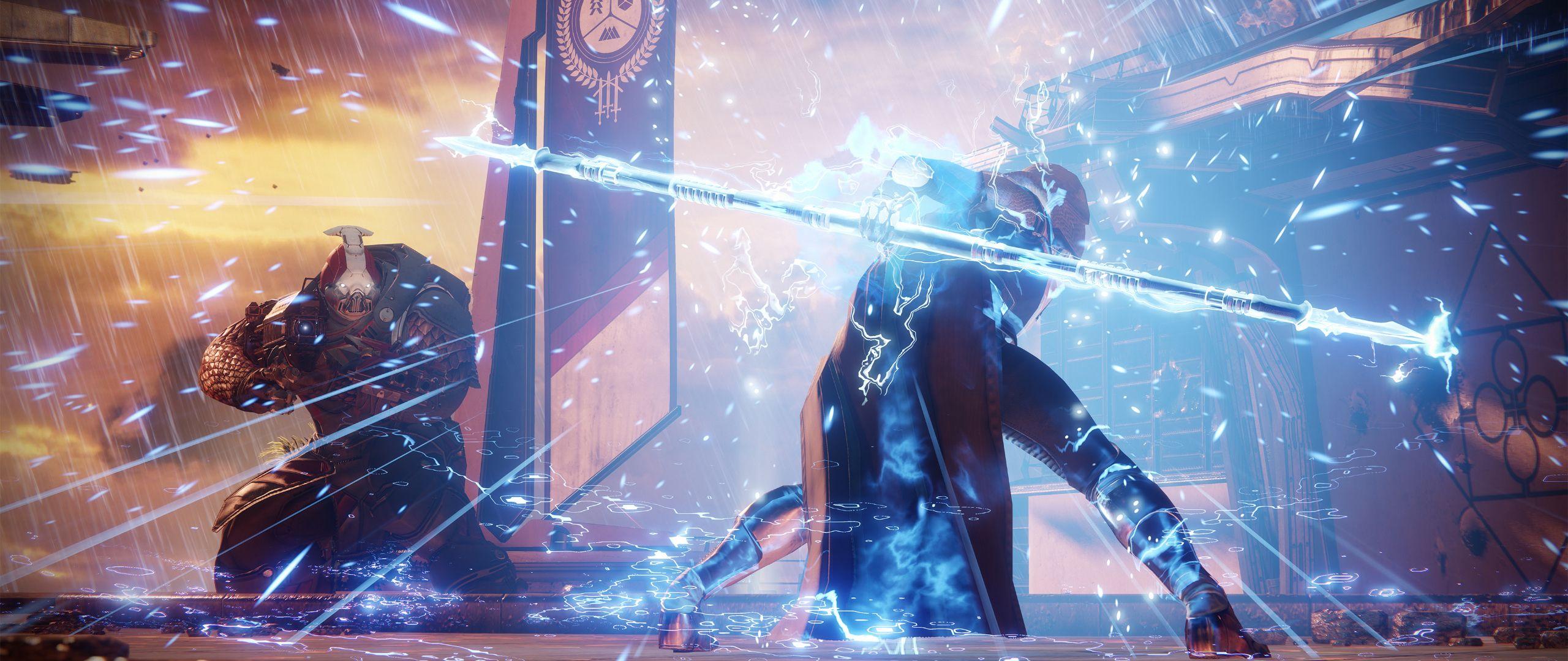 2560x1080 Destiny 2 The Arcstrider Hunter, HD 4K Wallpaper