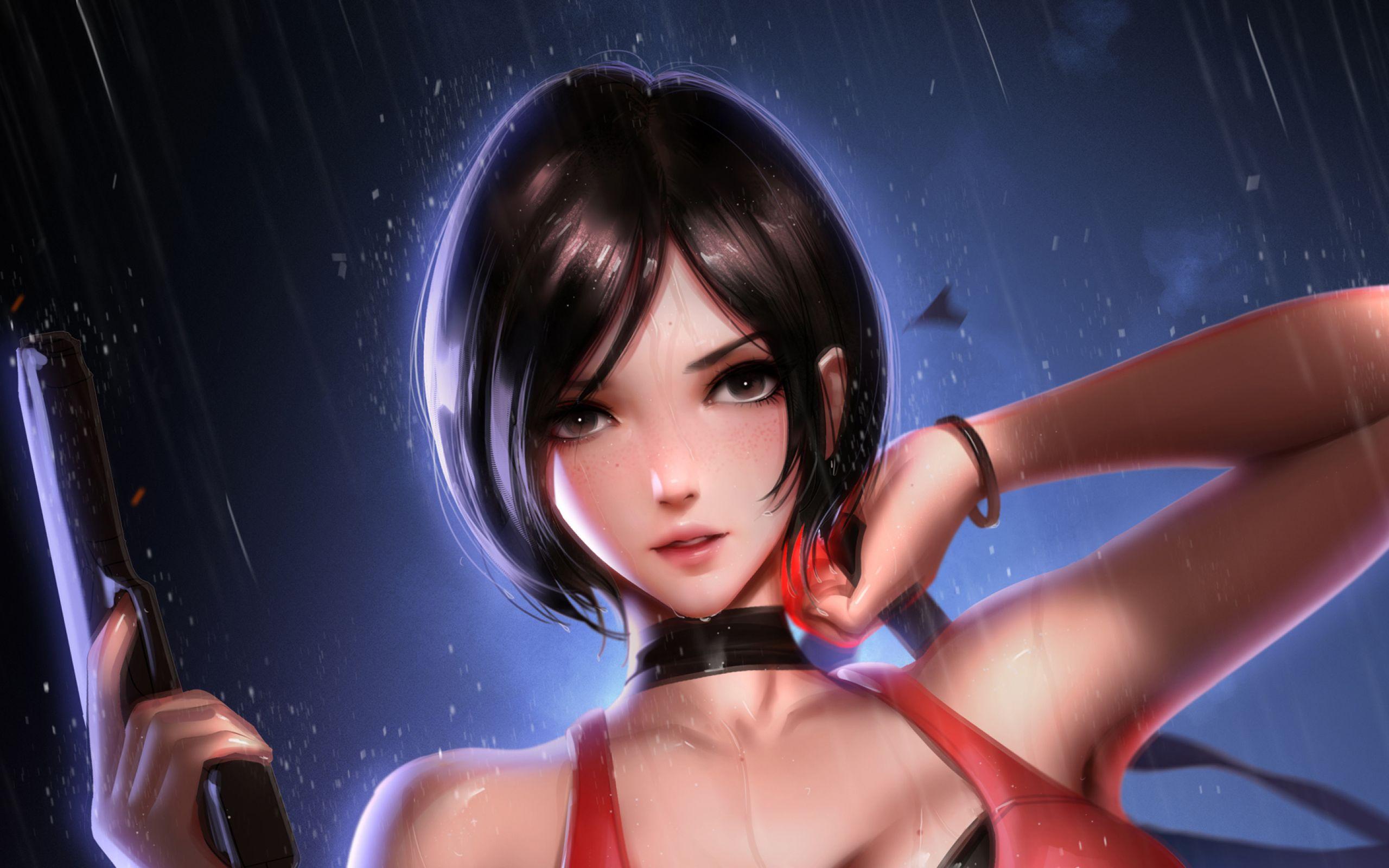 2560x1600 Ada Wong, Resident Evil Art Wallpaper & Background Image