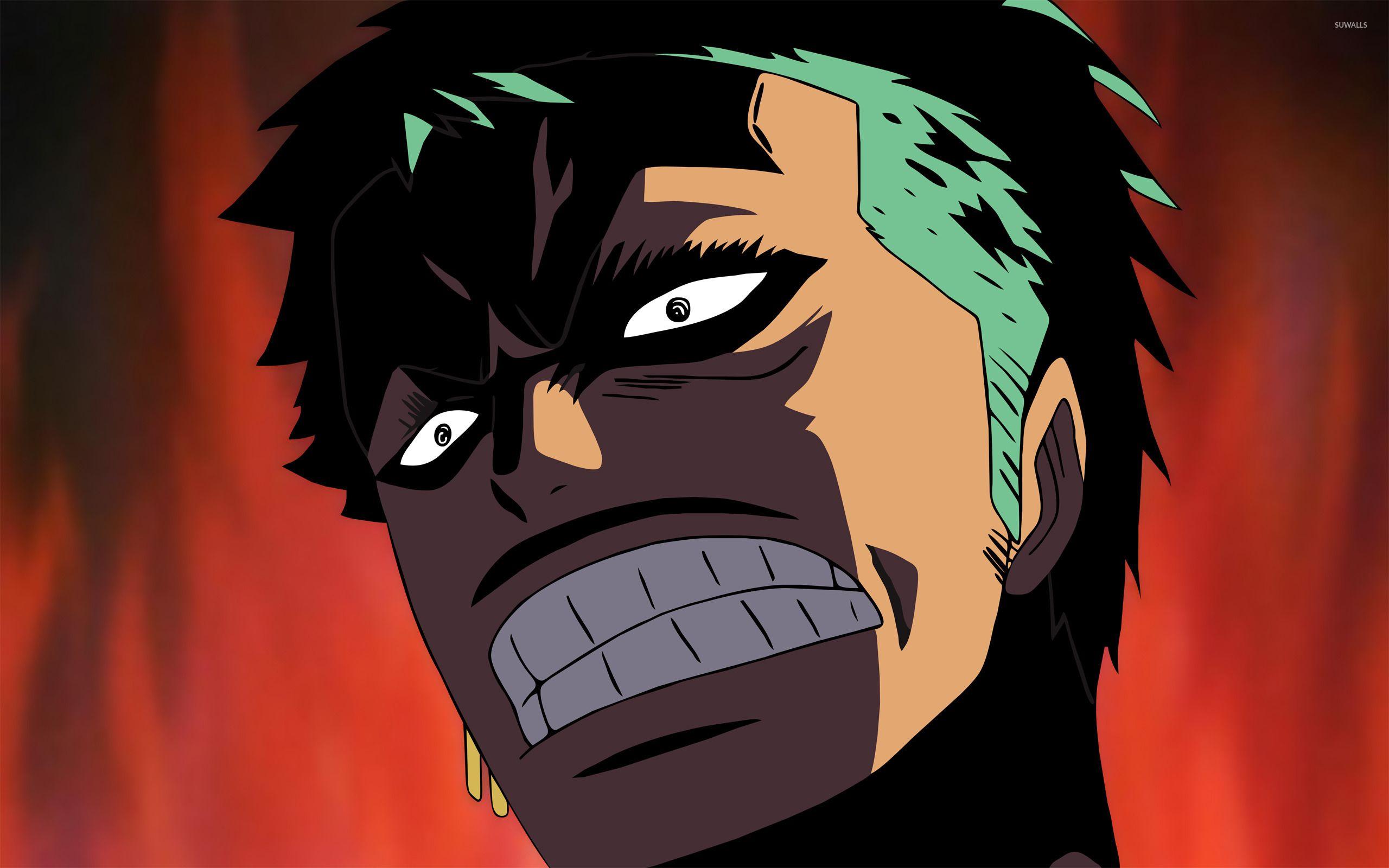2560x1600 One Piece Zoro Angry .