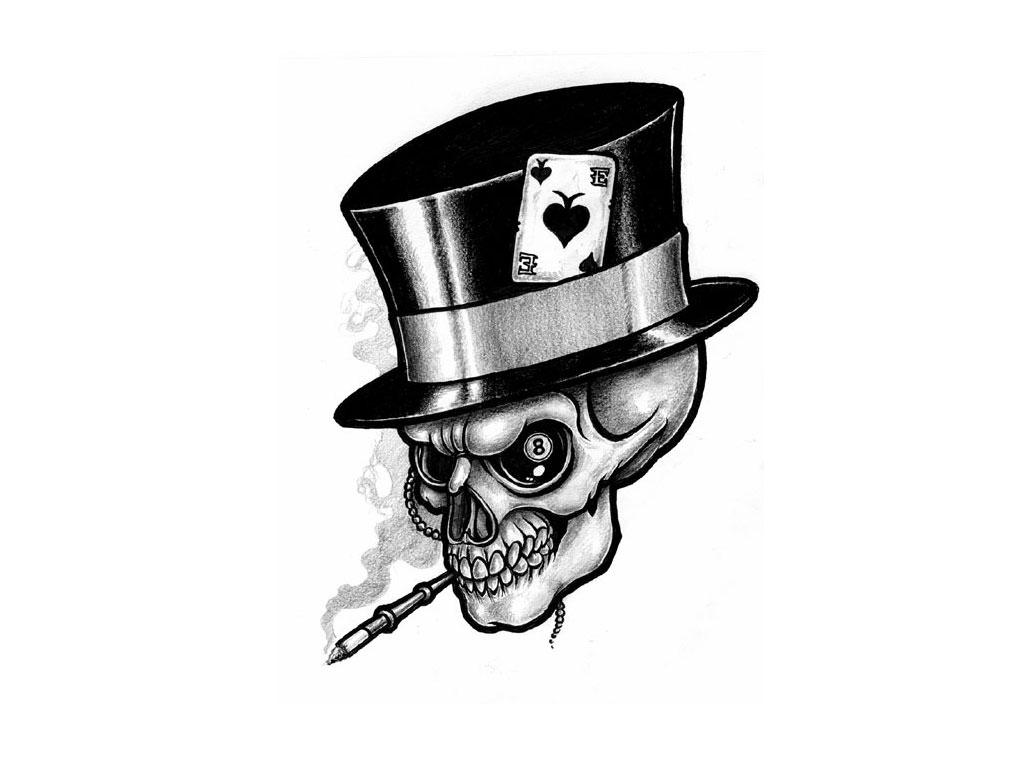 1024x768 Index Of Wp Content Gallery Category Skull Tattoos
