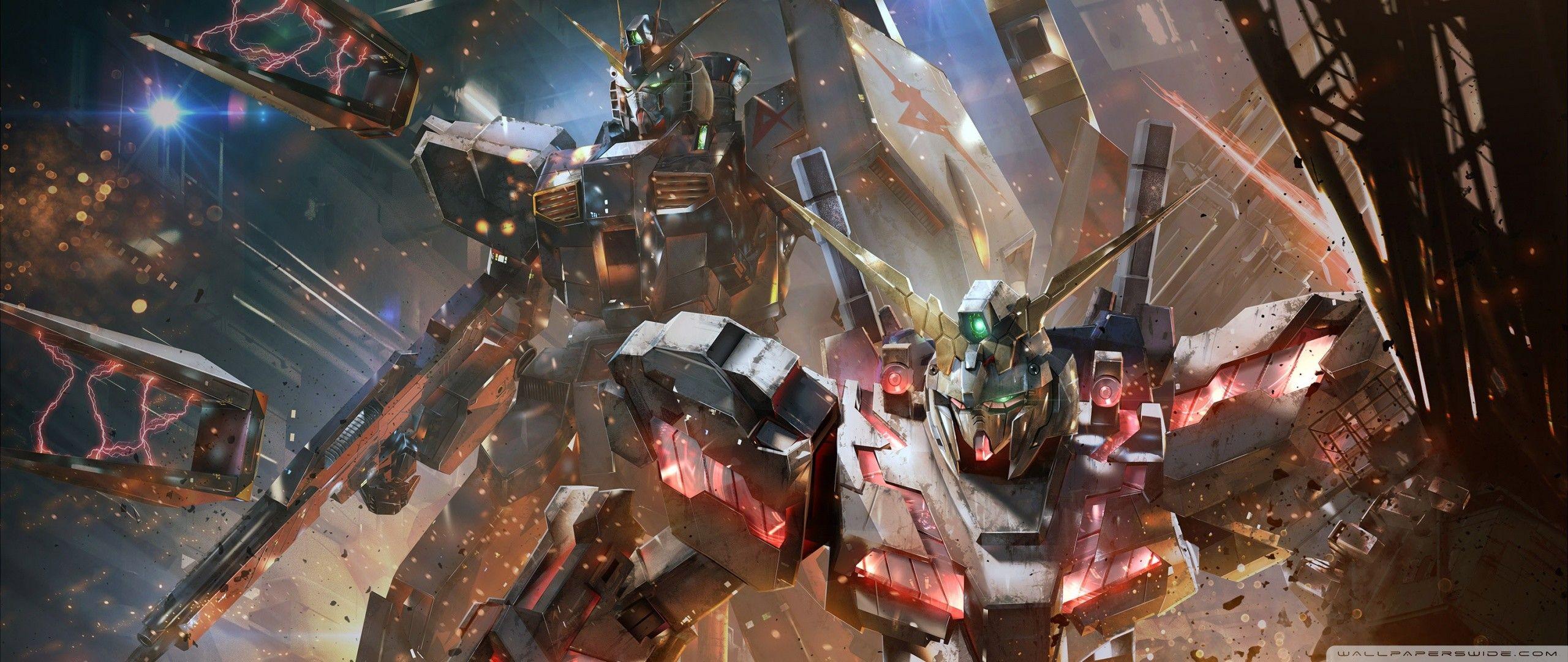 2560x1080 Gundam Wallpaper 1080p