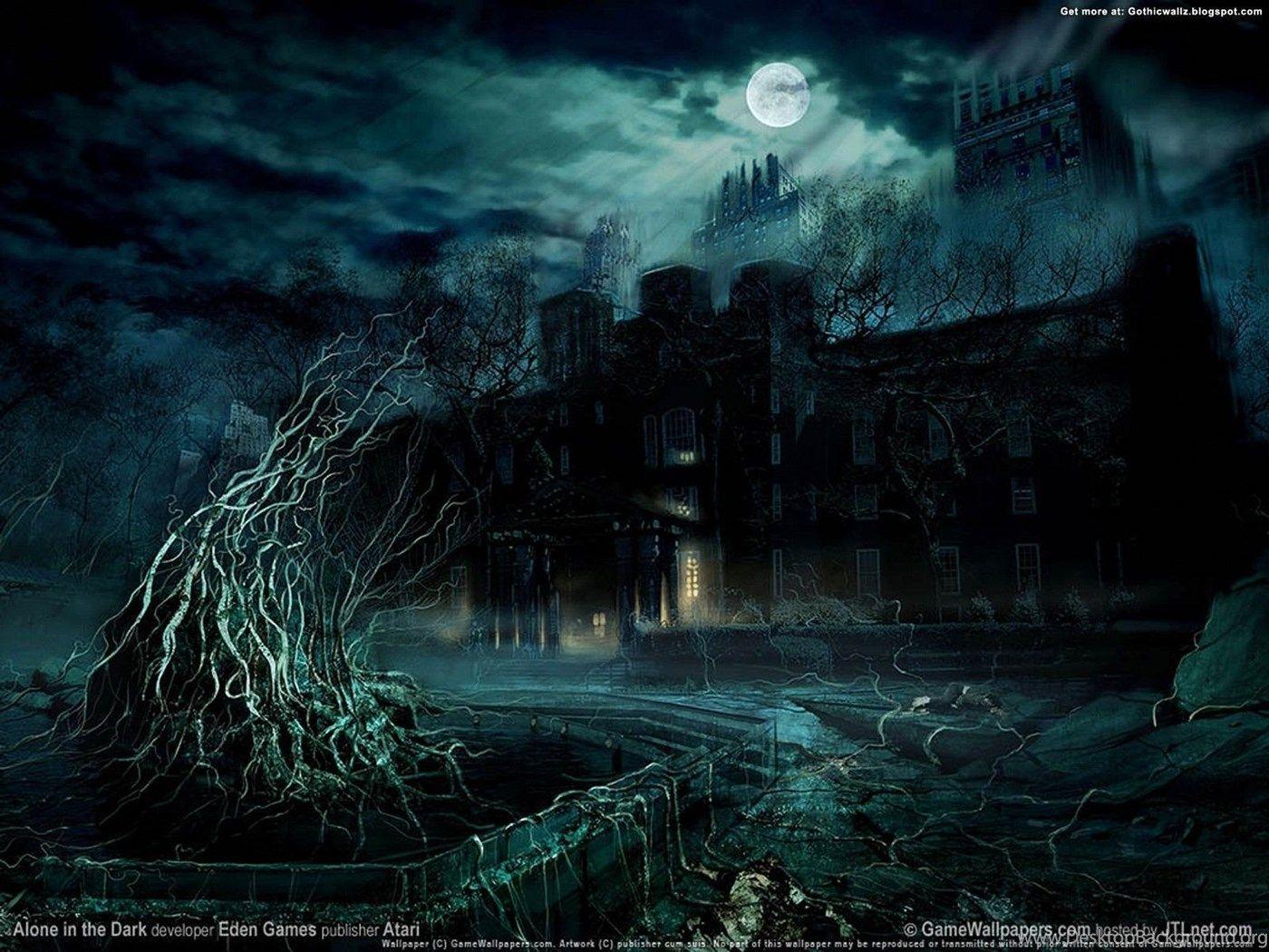 1400x1050 Dark Dark Gothic Wallpaper FREE .