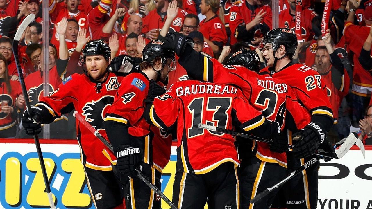 1280x720 Calgary Flames Wallpaper for Android .