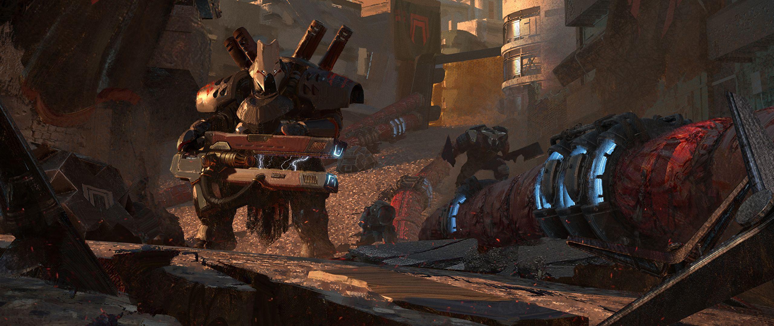 2560x1080 Destiny 2 Robot Fantasy Games 2560x1080