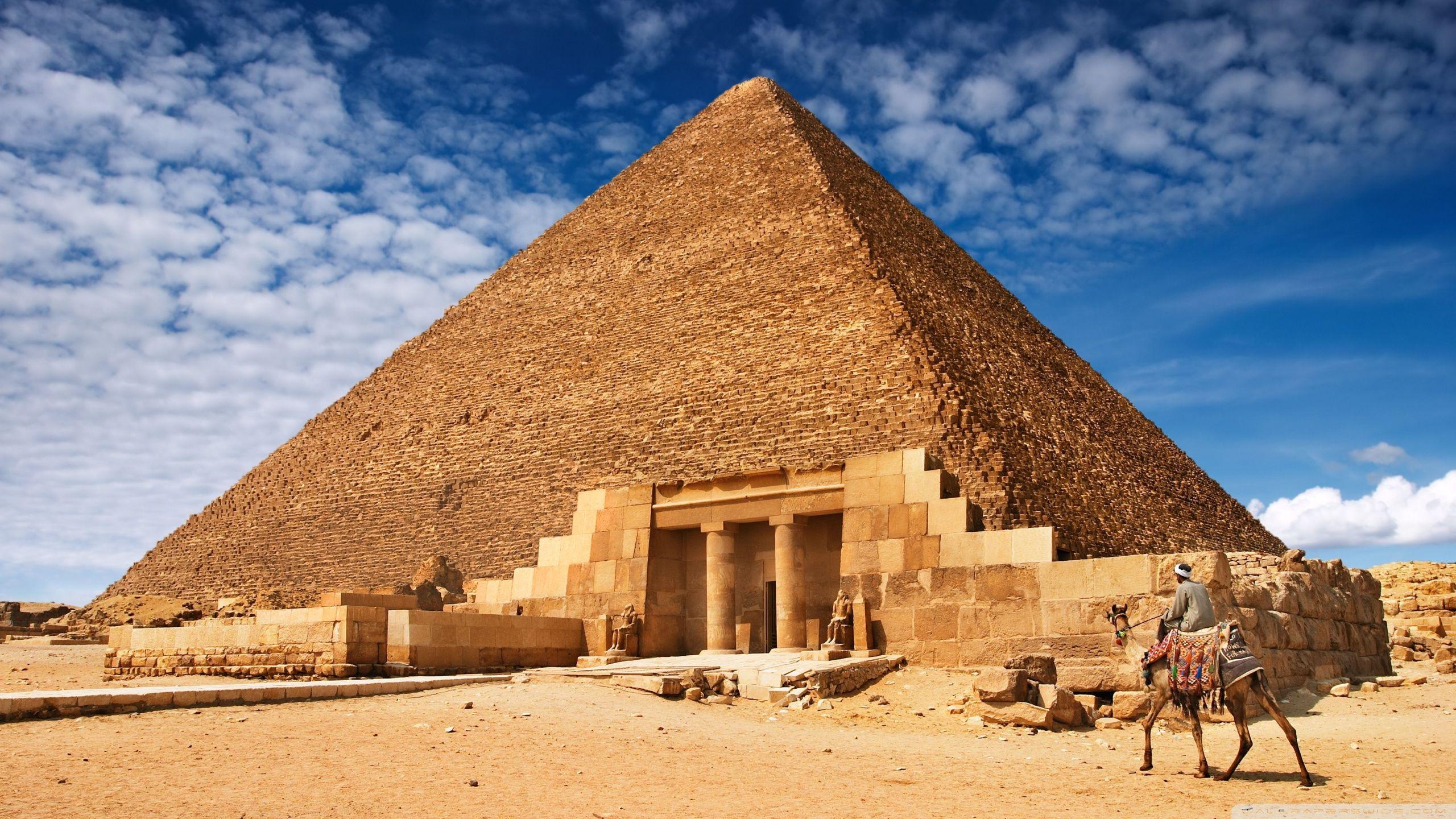2560x1440 Egyptian Pyramid ❤ 4K HD Desktop Wallpaper for 4K Ultra HD TV
