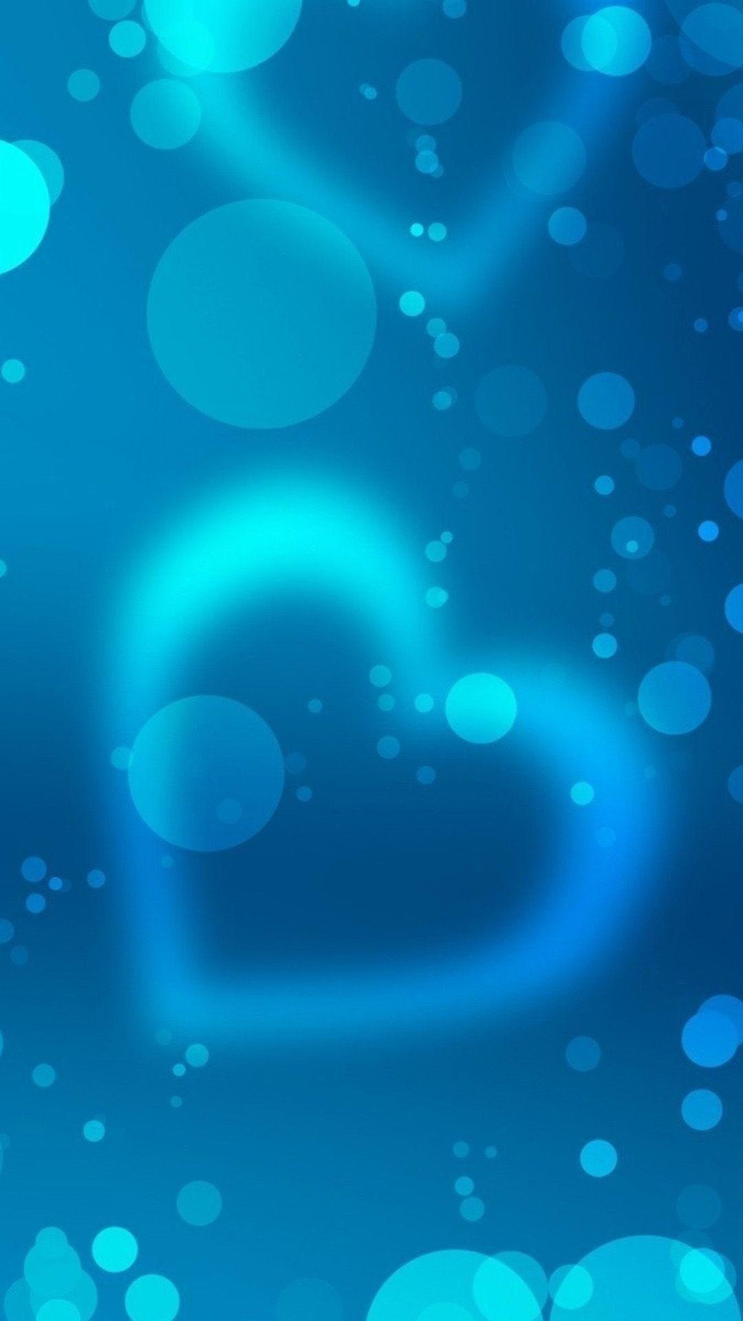 1080x1920 iPhone Cute Blue Wallpaper