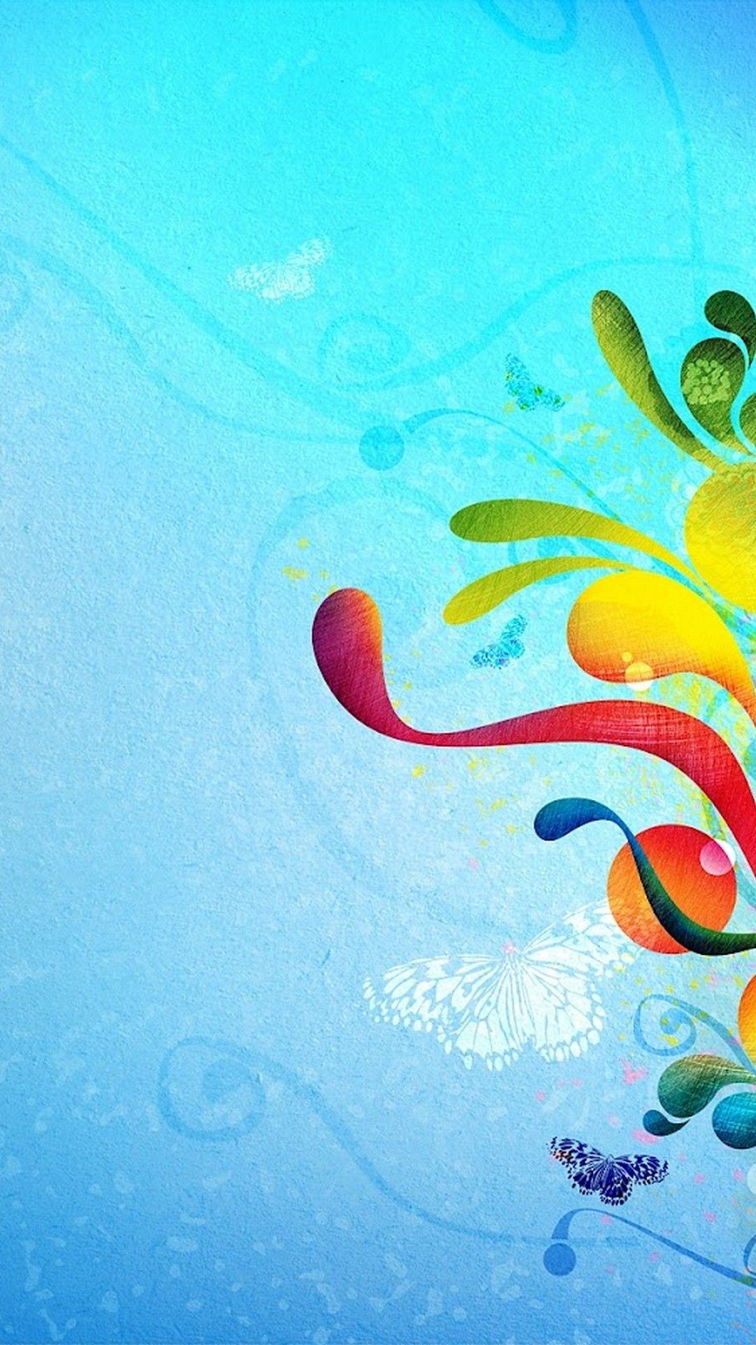 1080x1920 Light Colorful iPhone Home Screen .