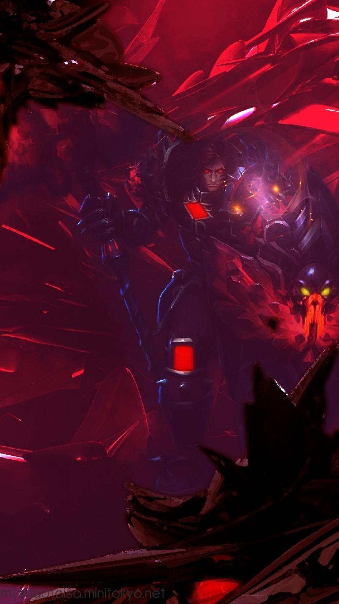 1080x1920 League of legends taric game characters .