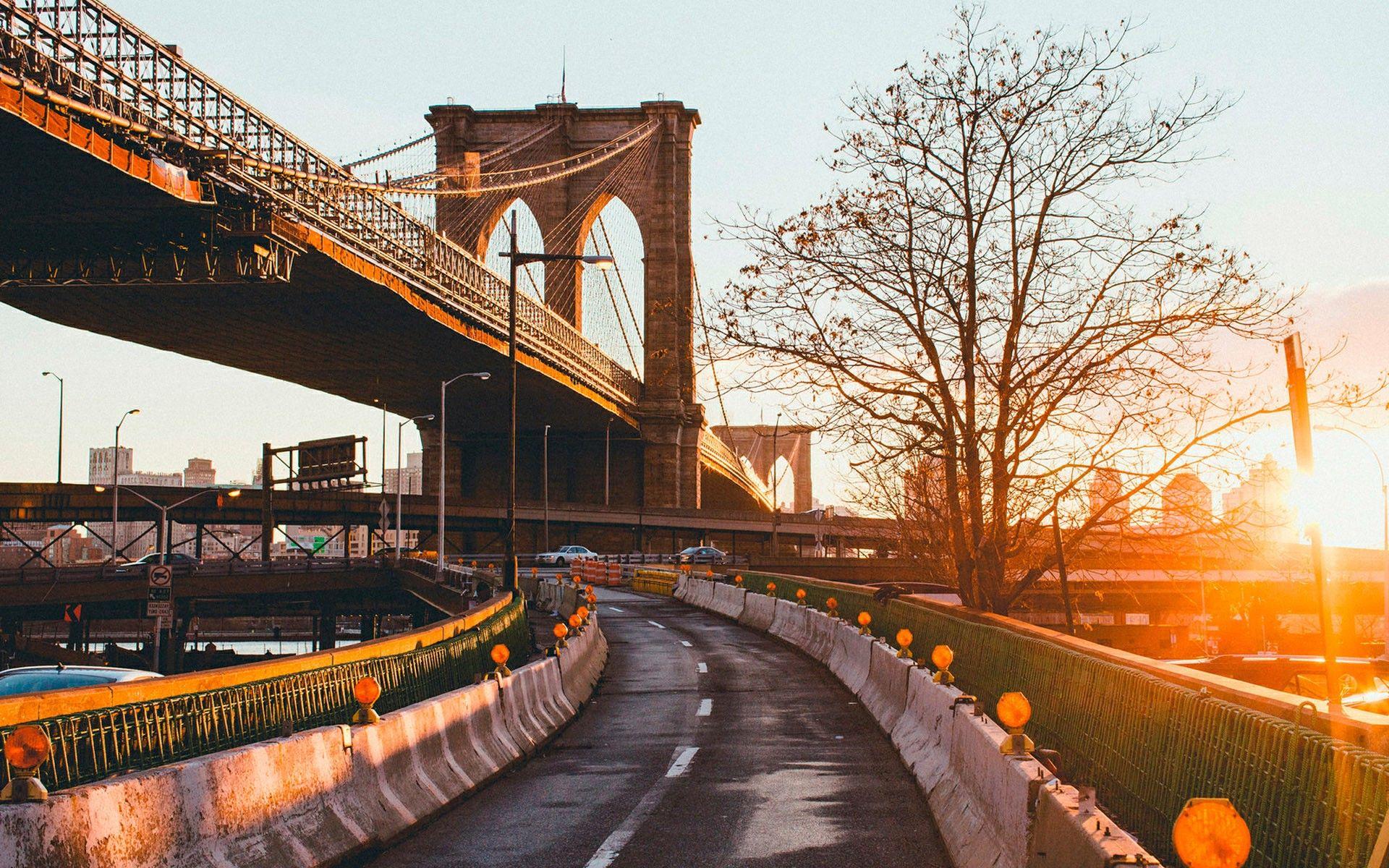 1920x1200 landscape, Bridge, Sunlight, Road, New .
