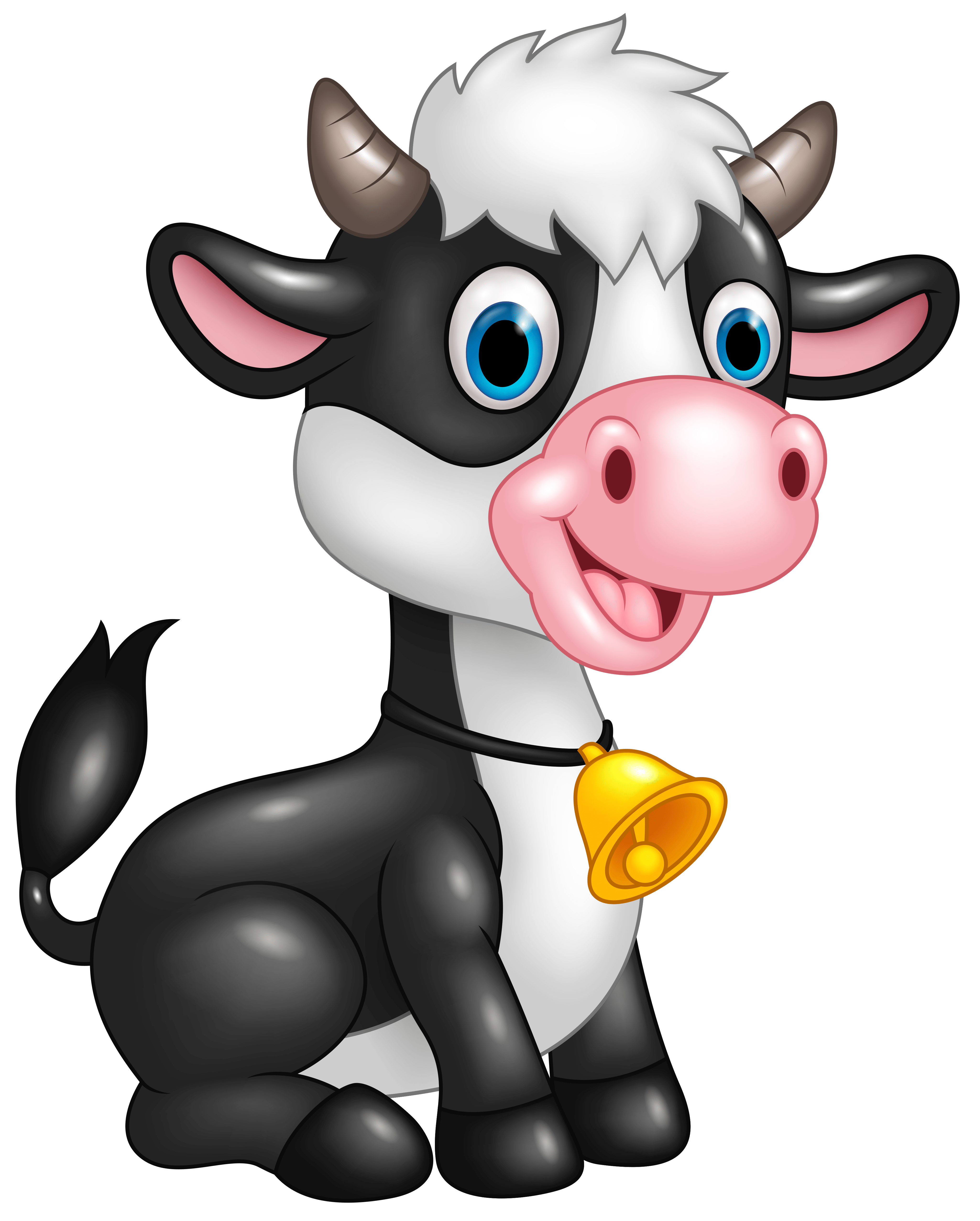 4099x5108 Cute Cow Cartoon PNG Clipart Image .gallery.