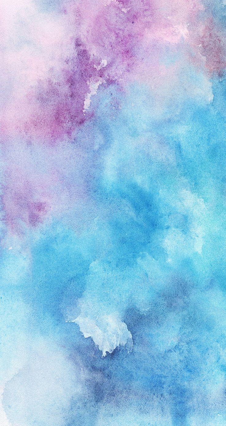 736x1389 Watercolor wallpaper .