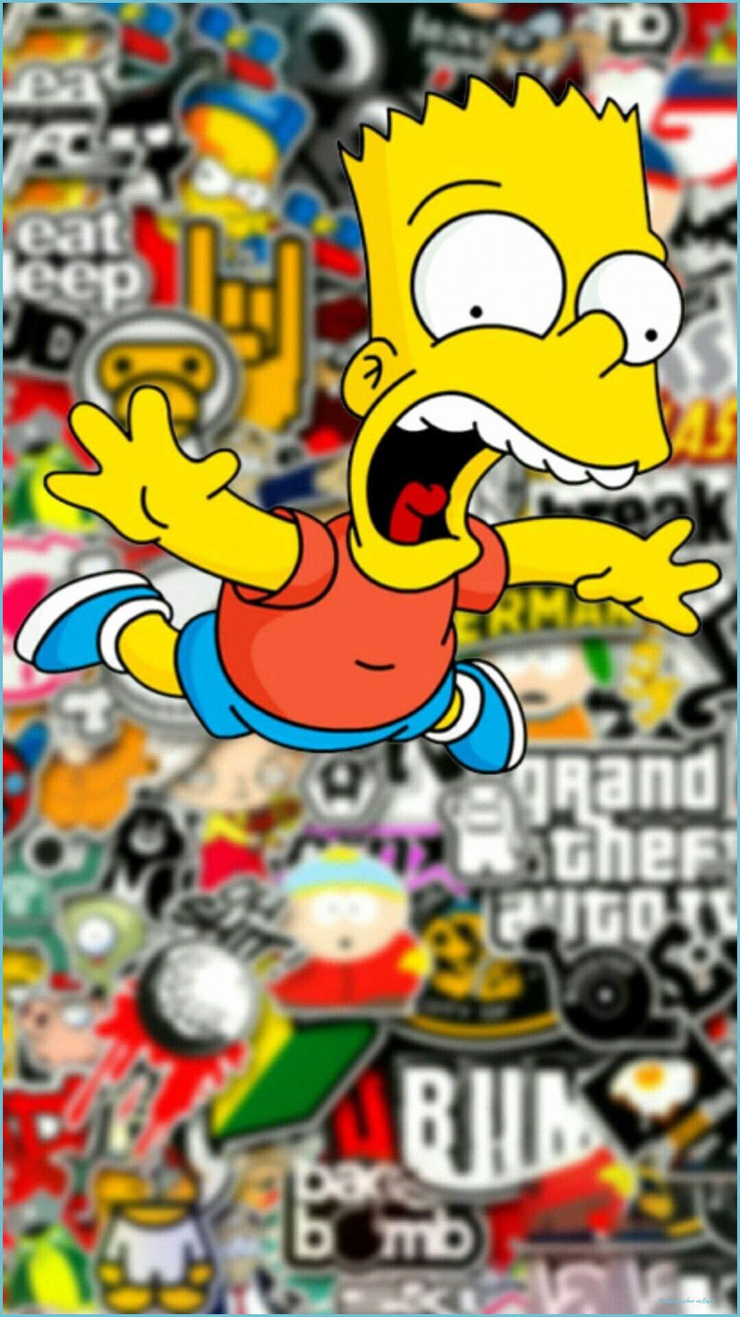 1047x1862 Bart Simpson iPhone Wallpaper .