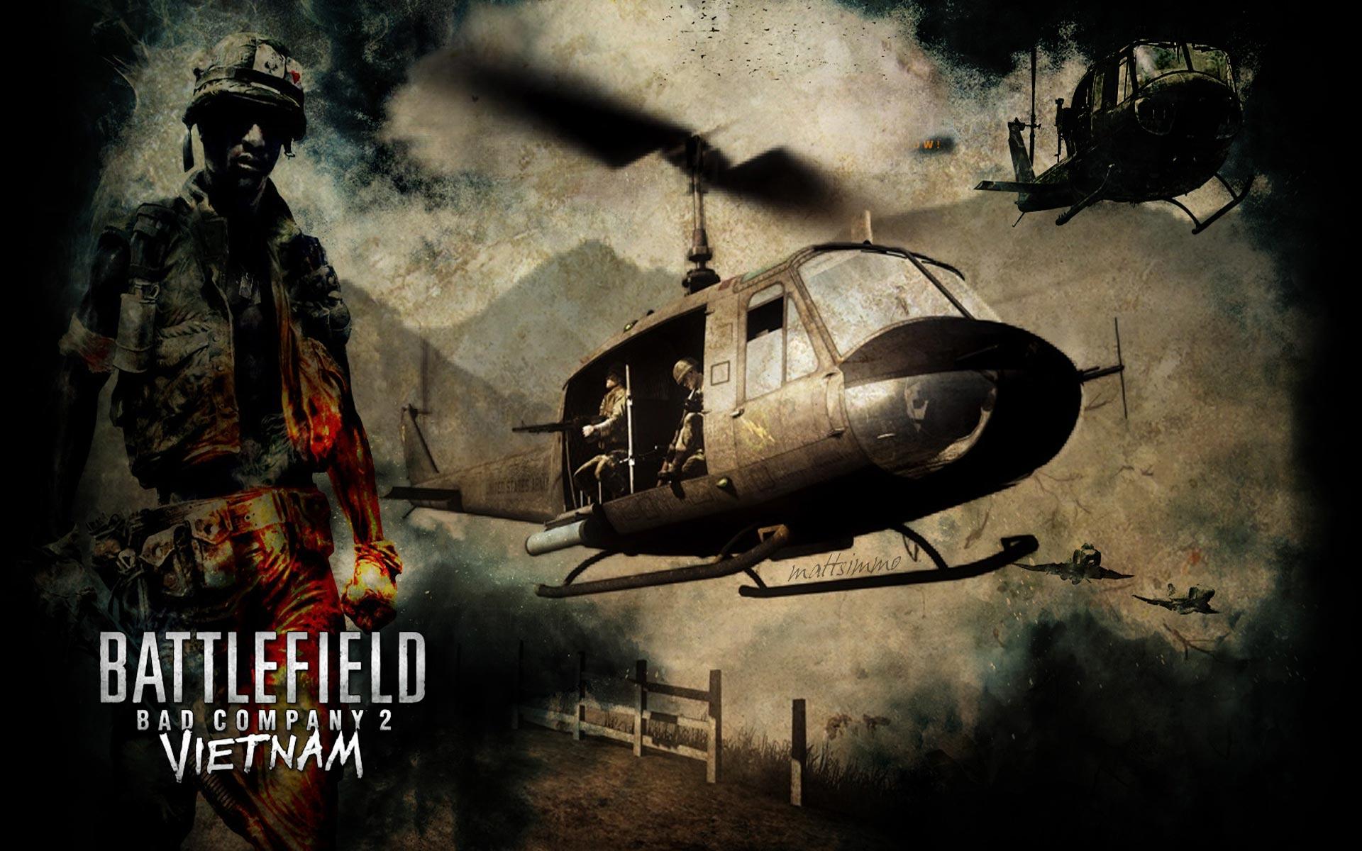 1920x1200 Battlefield Vietnam Wallpaper on .