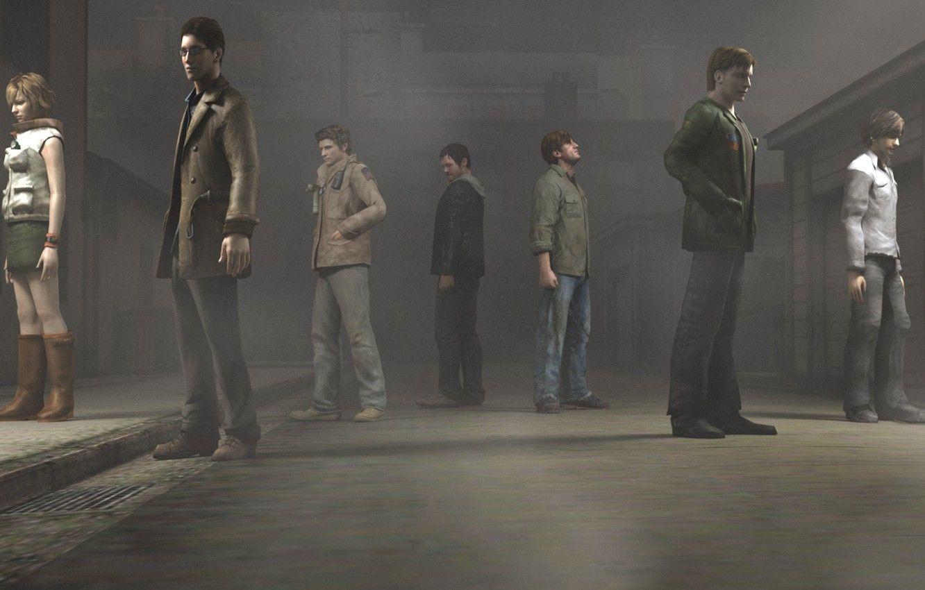 1332x850 Wallpaper Murphy Pendleton, Silent Hill, Silent Hill: Downpour, Heather Mason, Henry Townshend, James Sunderland, Silent Hill 4: The Room, Harry Mason, Silent Hill: Homecoming, Alex Shepherd image for desktop, section игры