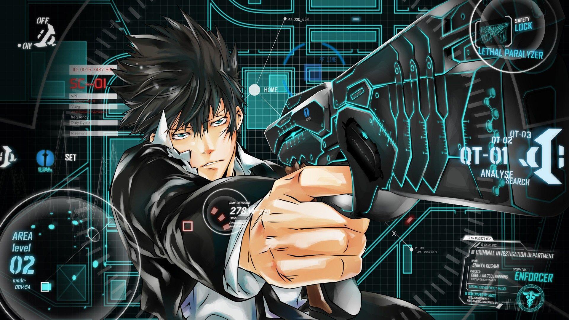 1920x1080 8000x4500 Shinya Kogami, Shougo .
