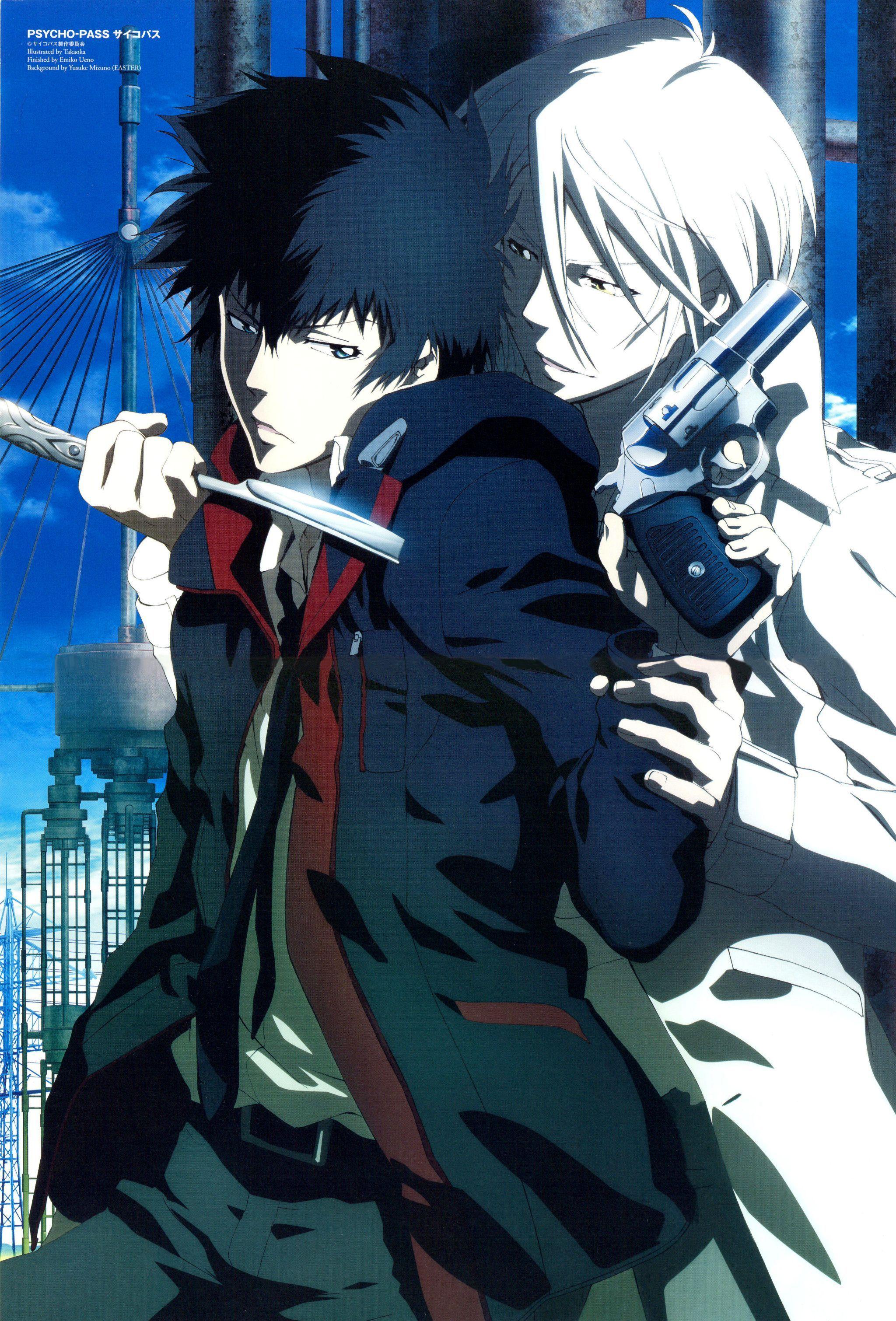 2048x3020 Kogami Vs Makishima / Psycho Pass. 槙 .com