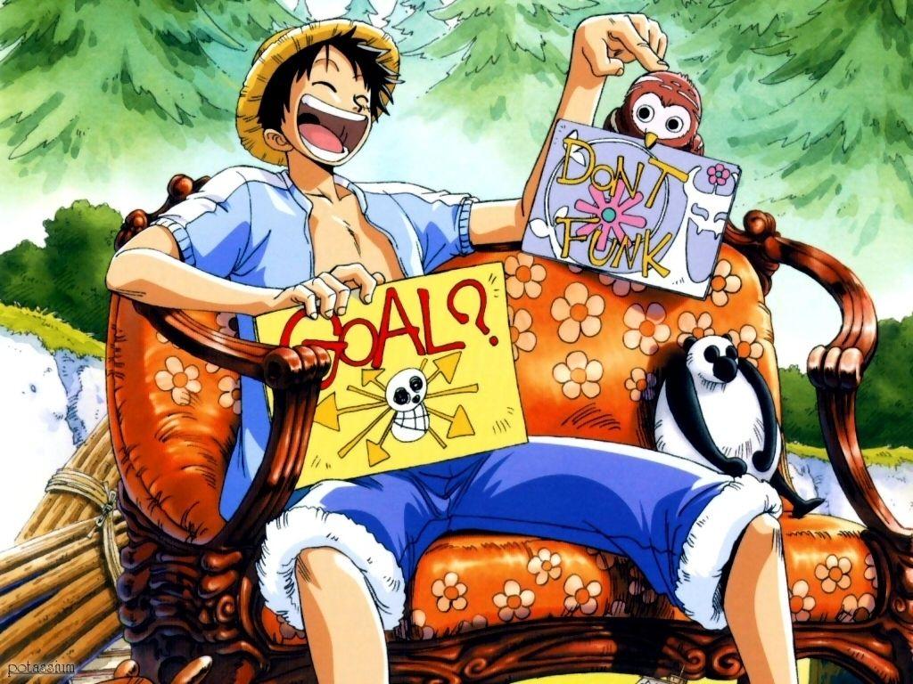 1024x768 One Piece Luffykimochiwallpaper.