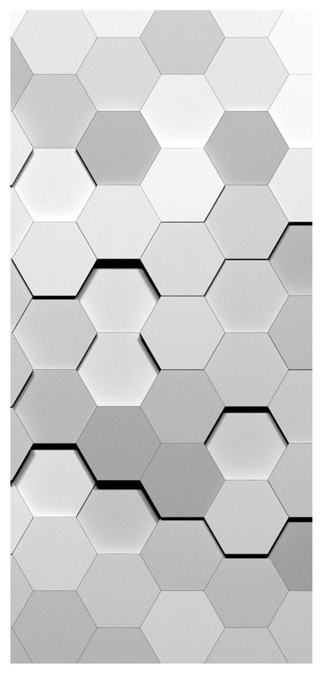 650x1361 Cool Hexagon Cell Phone Wallpaper .