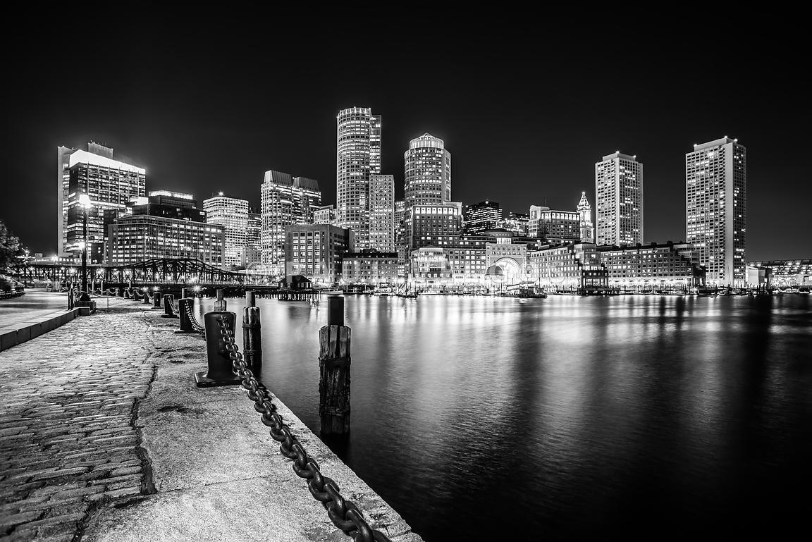 1152x769 Art Print & : Boston Skyline .