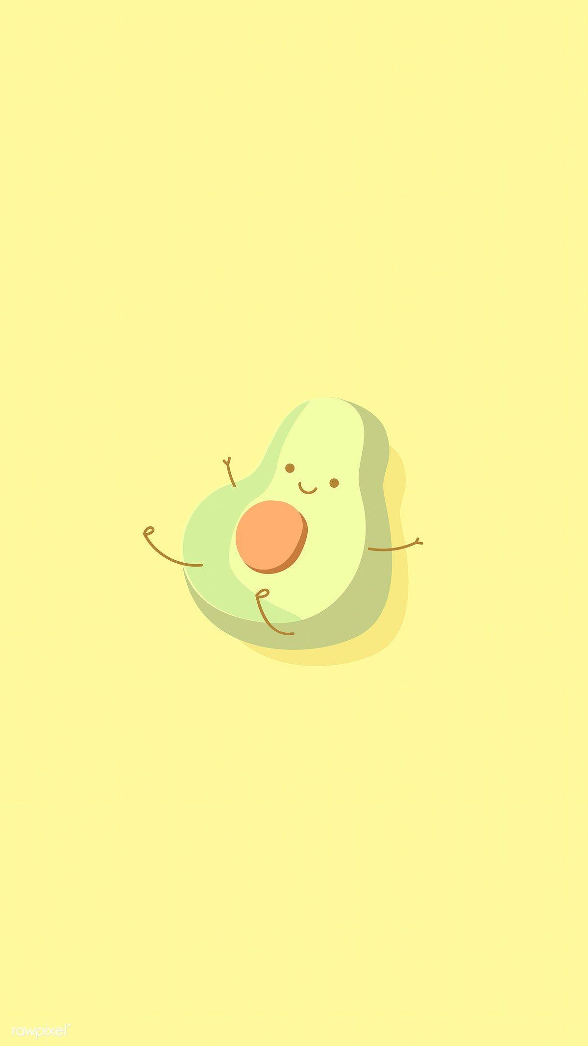 1200x2134 Avocado cartoon, Cartoon